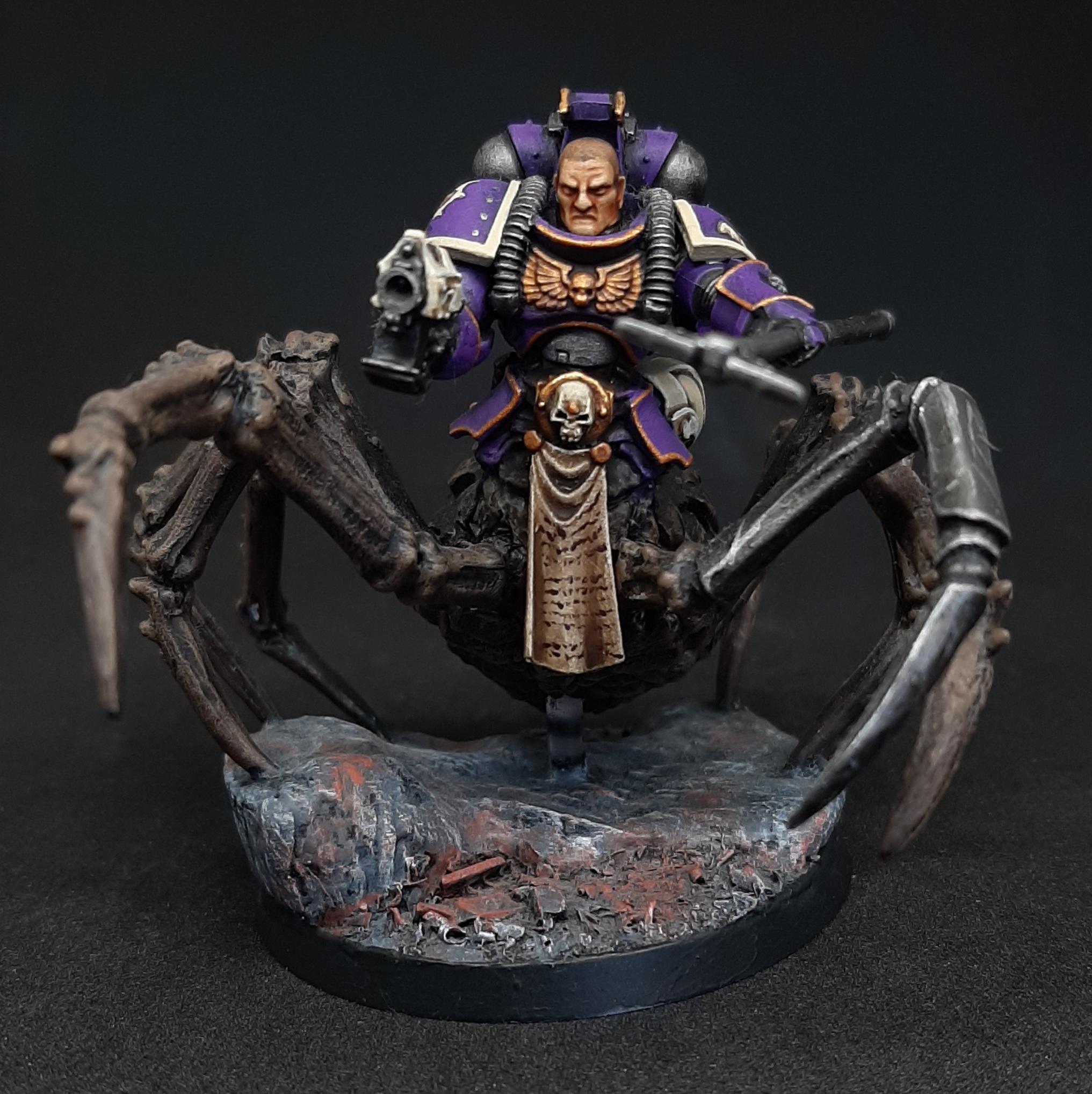 Adeptus, Astartes, Bone, Chalice, Commander, Drinkers, Force, Primaris, Psyker, Purple, Sarpedon, Seelentrinker, Soul, Soul Drinkers, Space, Space Marines, Spider, Staff, Weapon