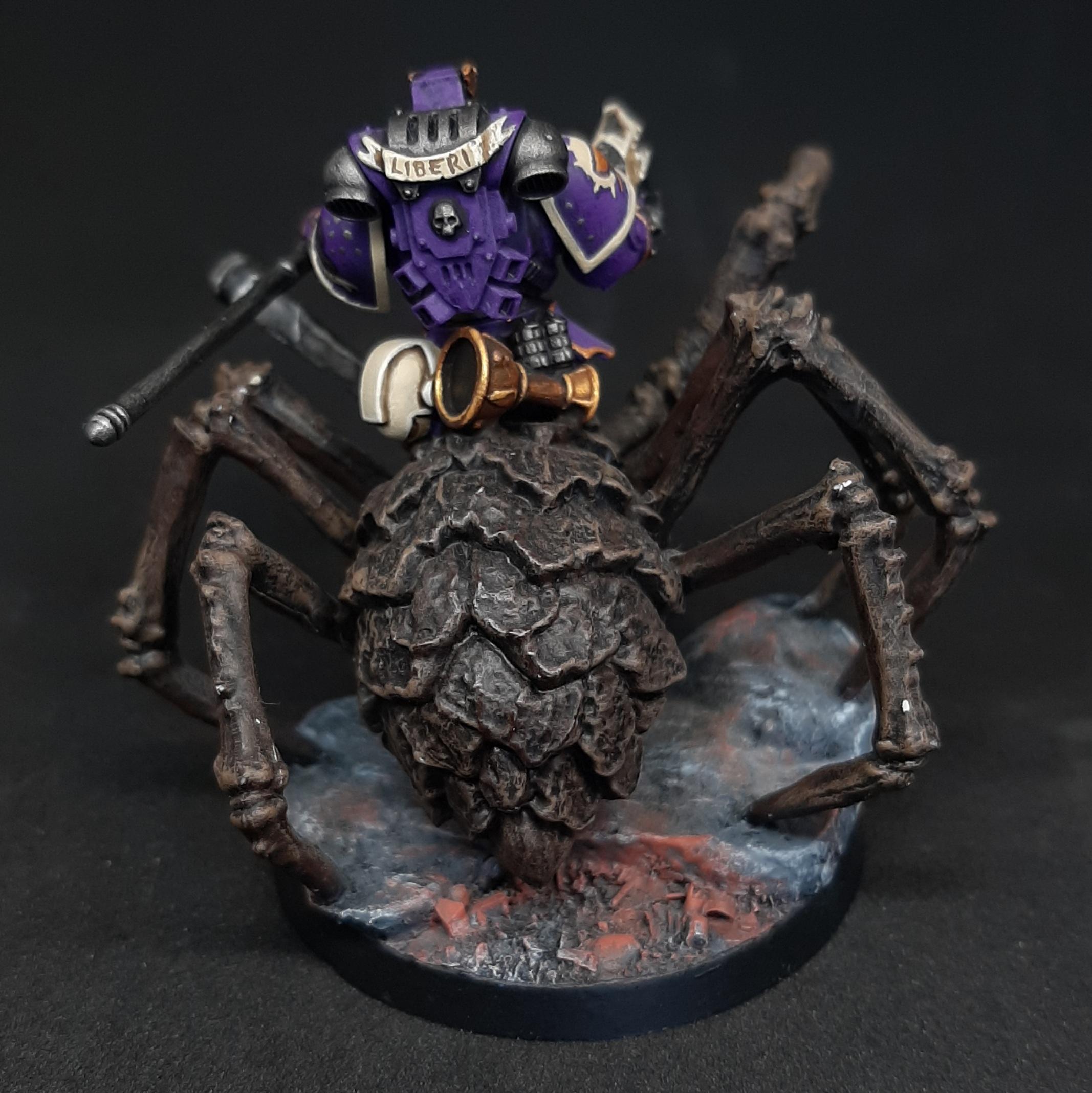 Adeptus, Astartes, Bone, Chalice, Commander, Drinkers, Force, Primaris, Psyker, Purple, Sarpedon, Seelentrinker, Soul, Space, Space Marines, Spider, Staff, Weapon