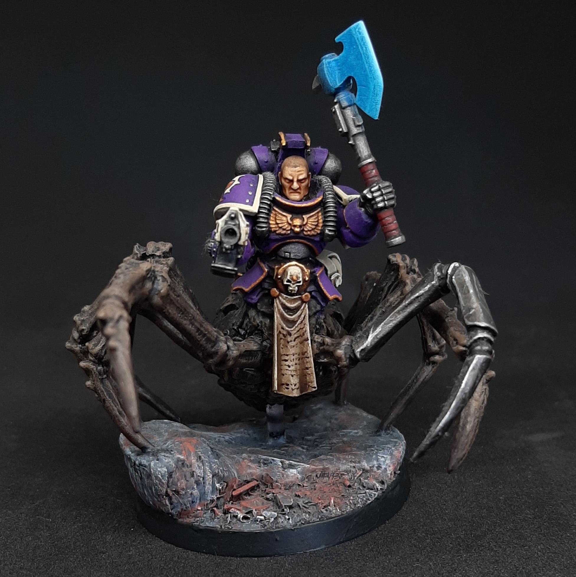 Adeptus, Astartes, Axe, Bone, Chalice, Commander, Drinkers, Force, Primaris, Psyker, Purple, Sarpedon, Seelentrinker, Soul, Space, Space Marines, Spider, Weapon