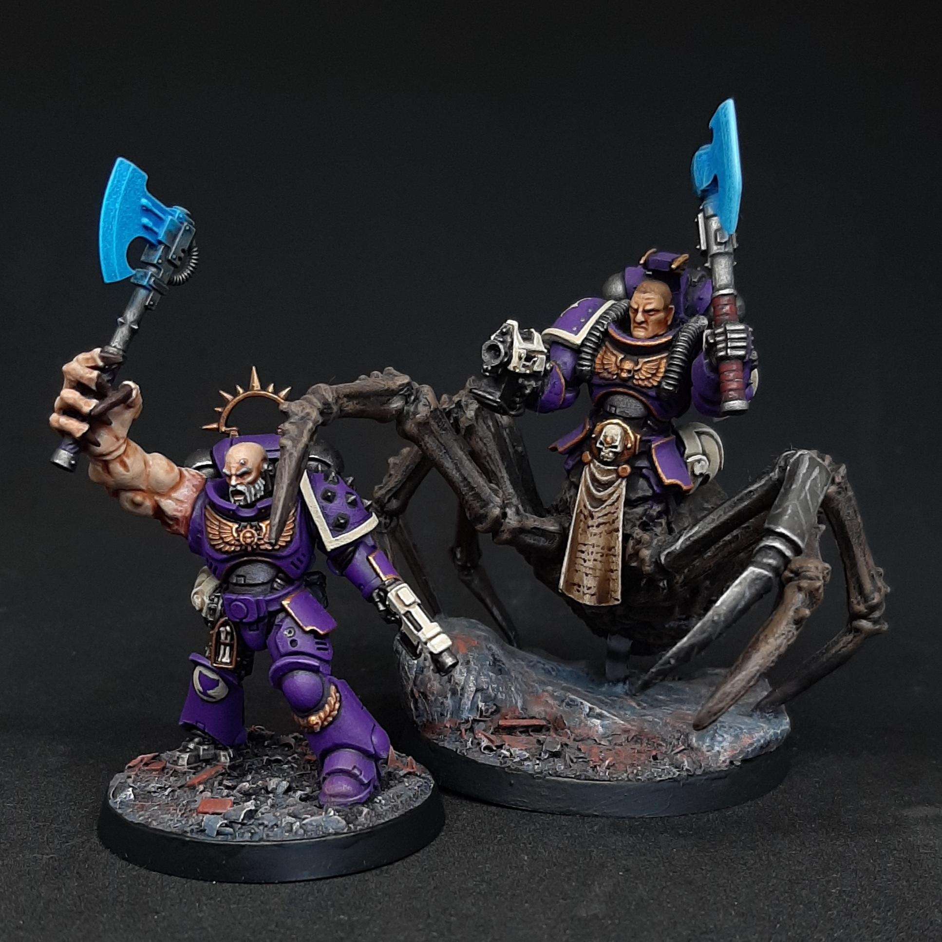 Adeptus, Astartes, Axe, Bone, Chalice, Commander, Drinkers, Force, Graevus, Lieutenant, Primaris, Psyker, Purple, Sarpedon, Seelentrinker, Sergeant, Soul, Space, Space Marines, Spider, Weapon