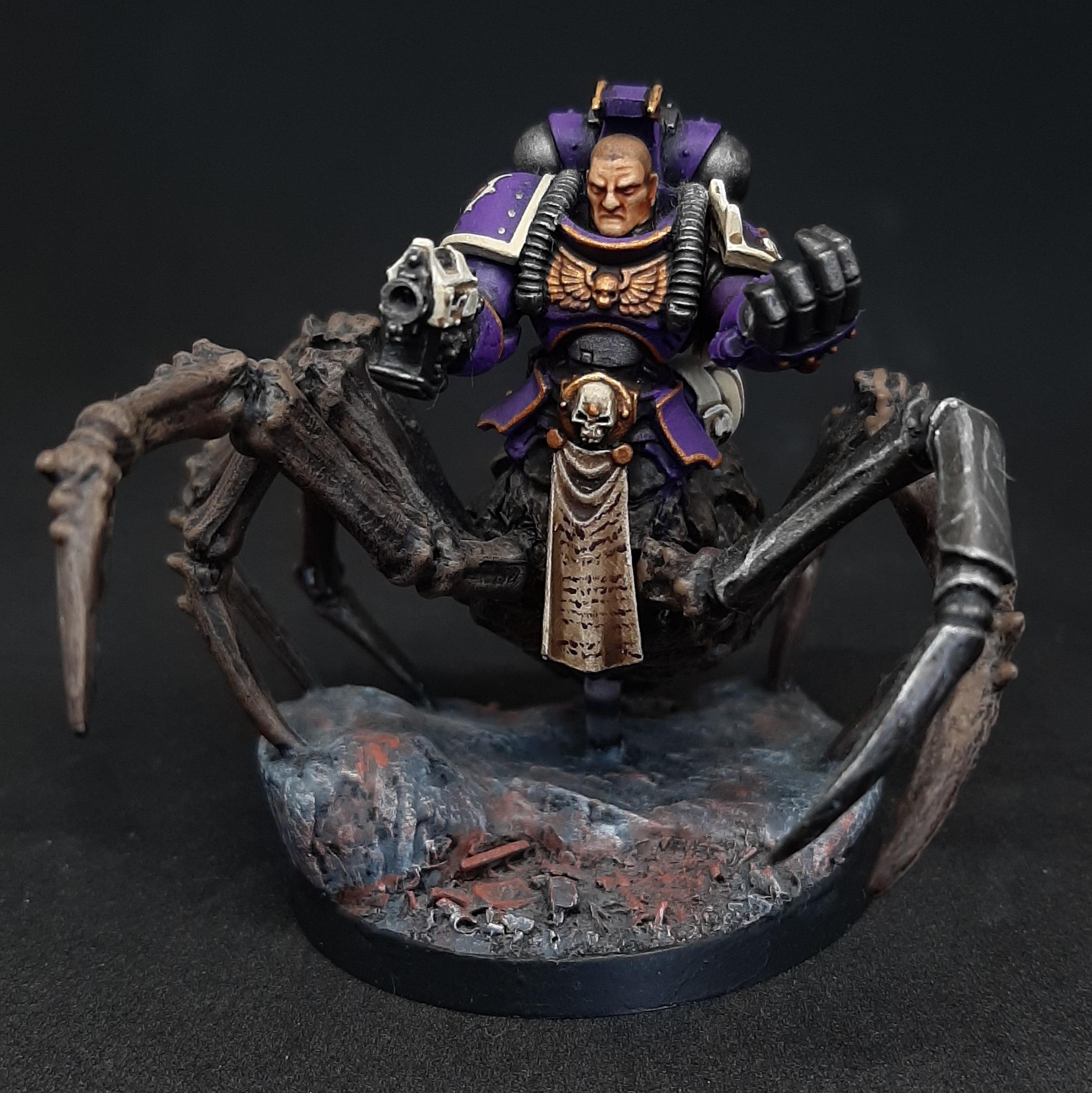 Adeptus, Astartes, Bone, Chalice, Commander, Drinkers, Fist. Powerfist, Power, Primaris, Psyker, Purple, Sarpedon, Seelentrinker, Soul, Space, Space Marines, Spider