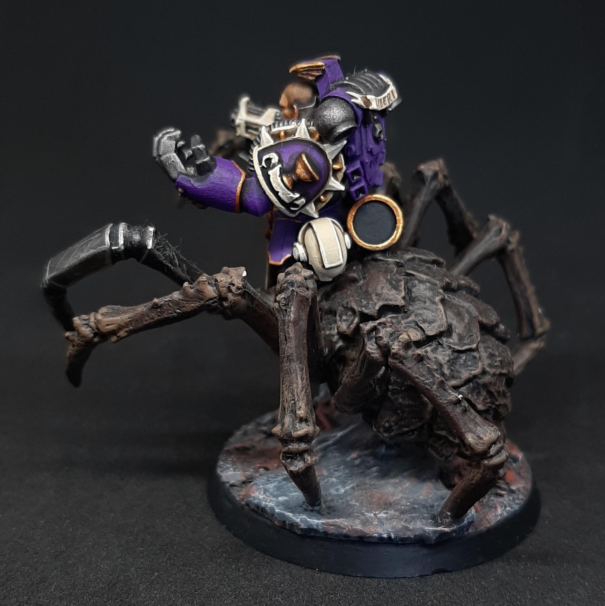 Adeptus, Astartes, Bone, Chalice, Commander, Drinkers, Fist. Powerfist, Power, Primaris, Psyker, Purple, Sarpedon, Seelentrinker, Soul, Space, Space Marines, Spider