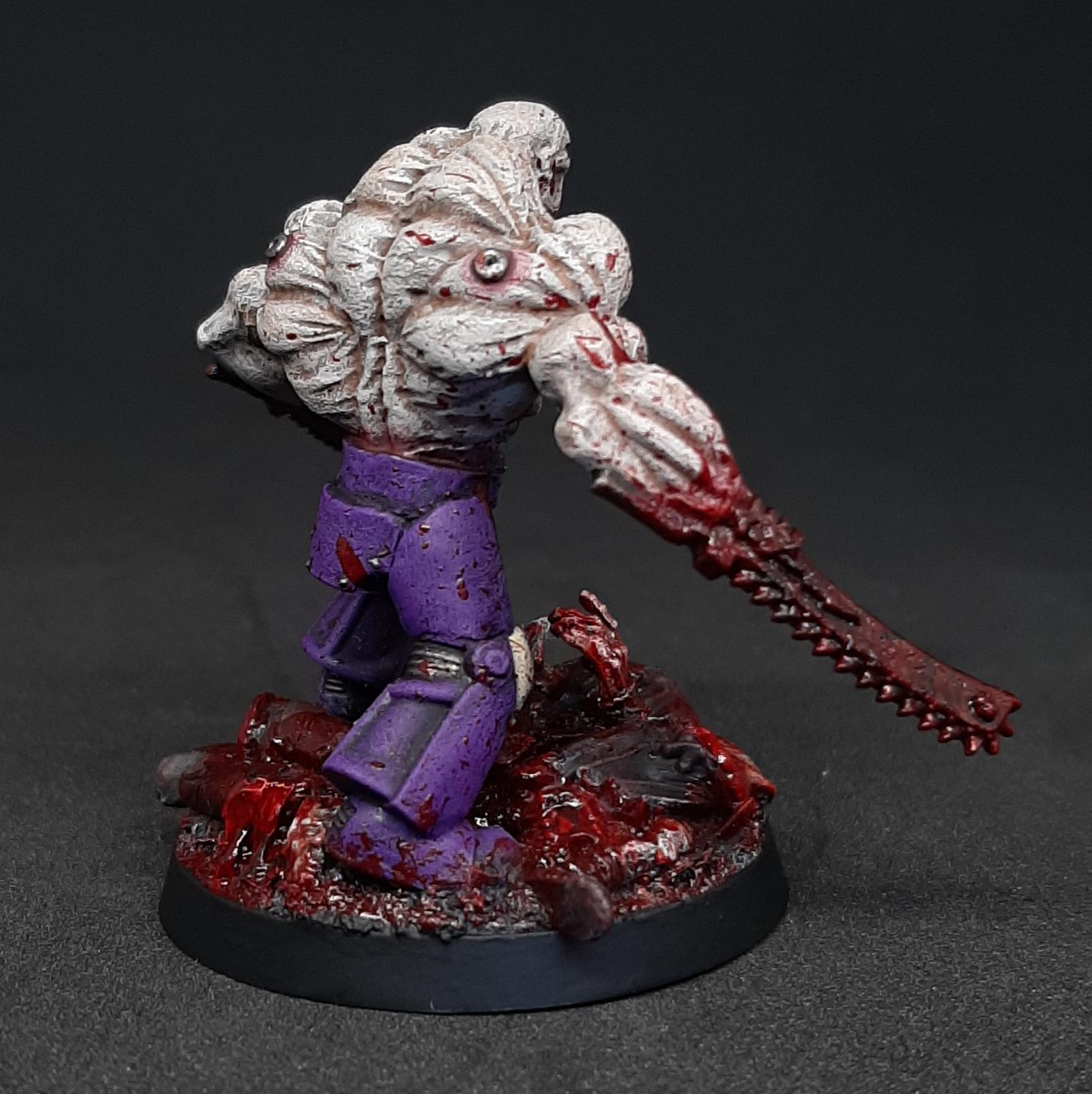 Adeptus, Astartes, Blood, Bloody, Bone, Brutal, Chalice, Chaos, Drinker, Drinkers, Fallen, Gore, Primaris, Purple, Realistic, Seelentrinker, Sergeant, Soul, Space, Space Marines, Splatter, Tellos, Traitor