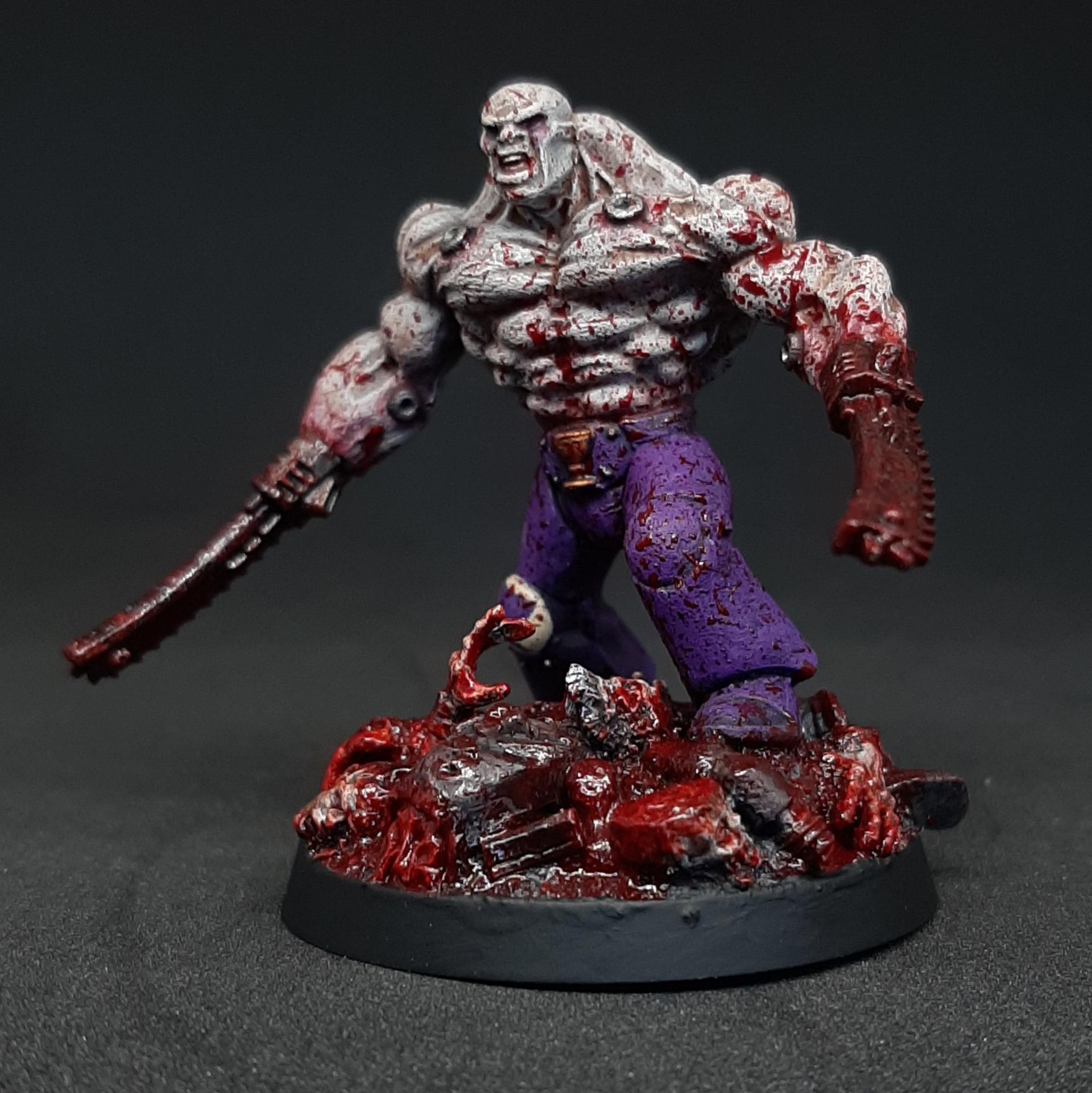 Adeptus, Astartes, Blood, Bloody, Bone, Brutal, Chalice, Chaos, Drinker, Drinkers, Fallen, Gore, Primaris, Purple, Realistic, Seelentrinker, Sergeant, Soul, Space, Space Marines, Splatter, Tellos, Traitor