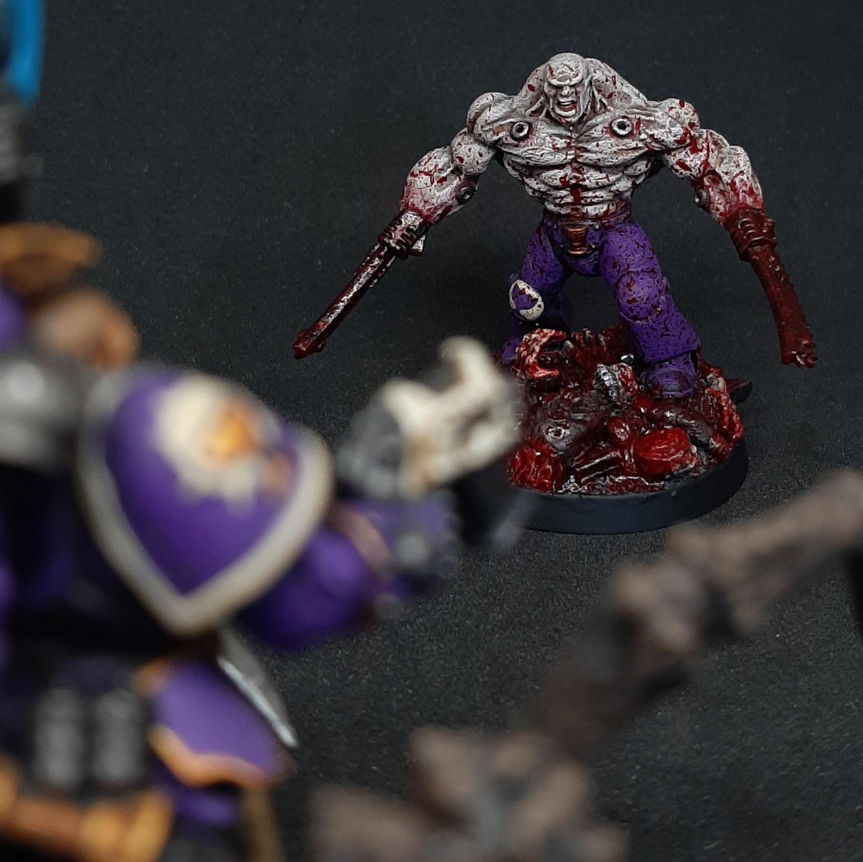 Adeptus, Astartes, Blood, Bloody, Bone, Brutal, Chalice, Chaos, Drinker, Drinkers, Fallen, Gore, Primaris, Purple, Realistic, Seelentrinker, Sergeant, Soul, Space, Space Marines, Splatter, Tellos, Traitor