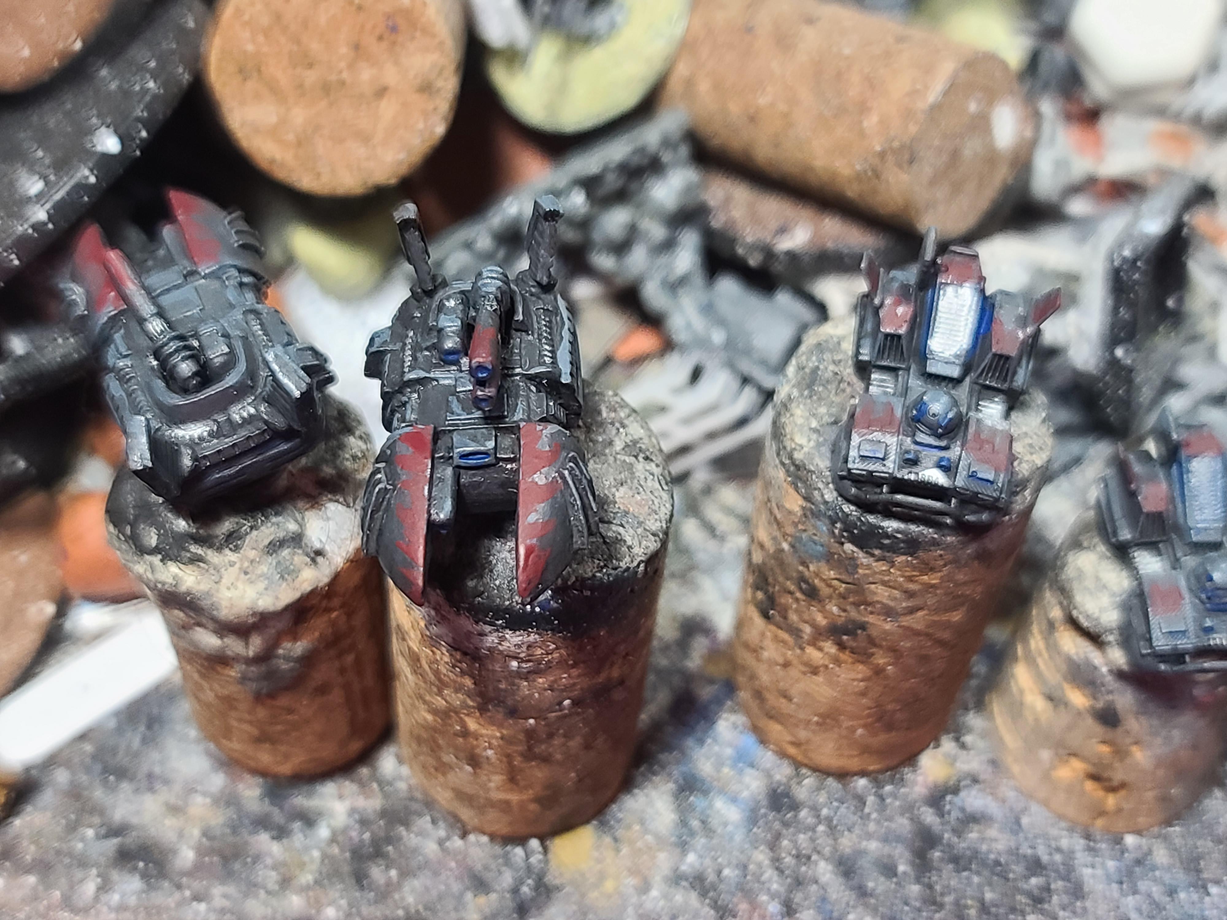 Afterdark Prints, Battletech, Hells Horses, Hephaestus, Hover, Hovercraft, Iota Galaxy, Iron Wind Metals, Shamash, Sir Mortimer Bombito, Tank