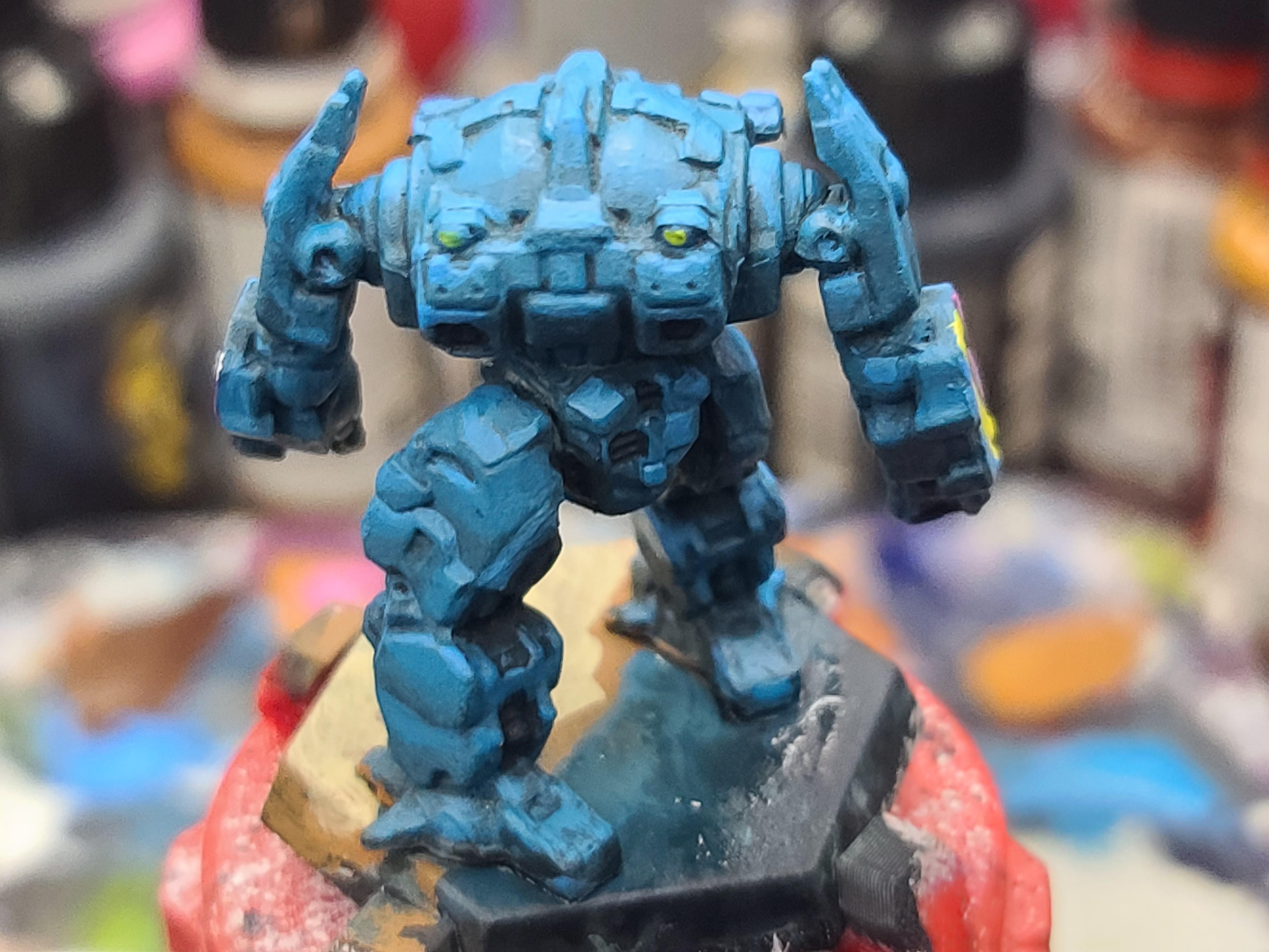 Battletech, Beach Base, Blah&aring;j, Blahaj, Catalyst Game Labs, Hammerhead, Mech, Pride Colors