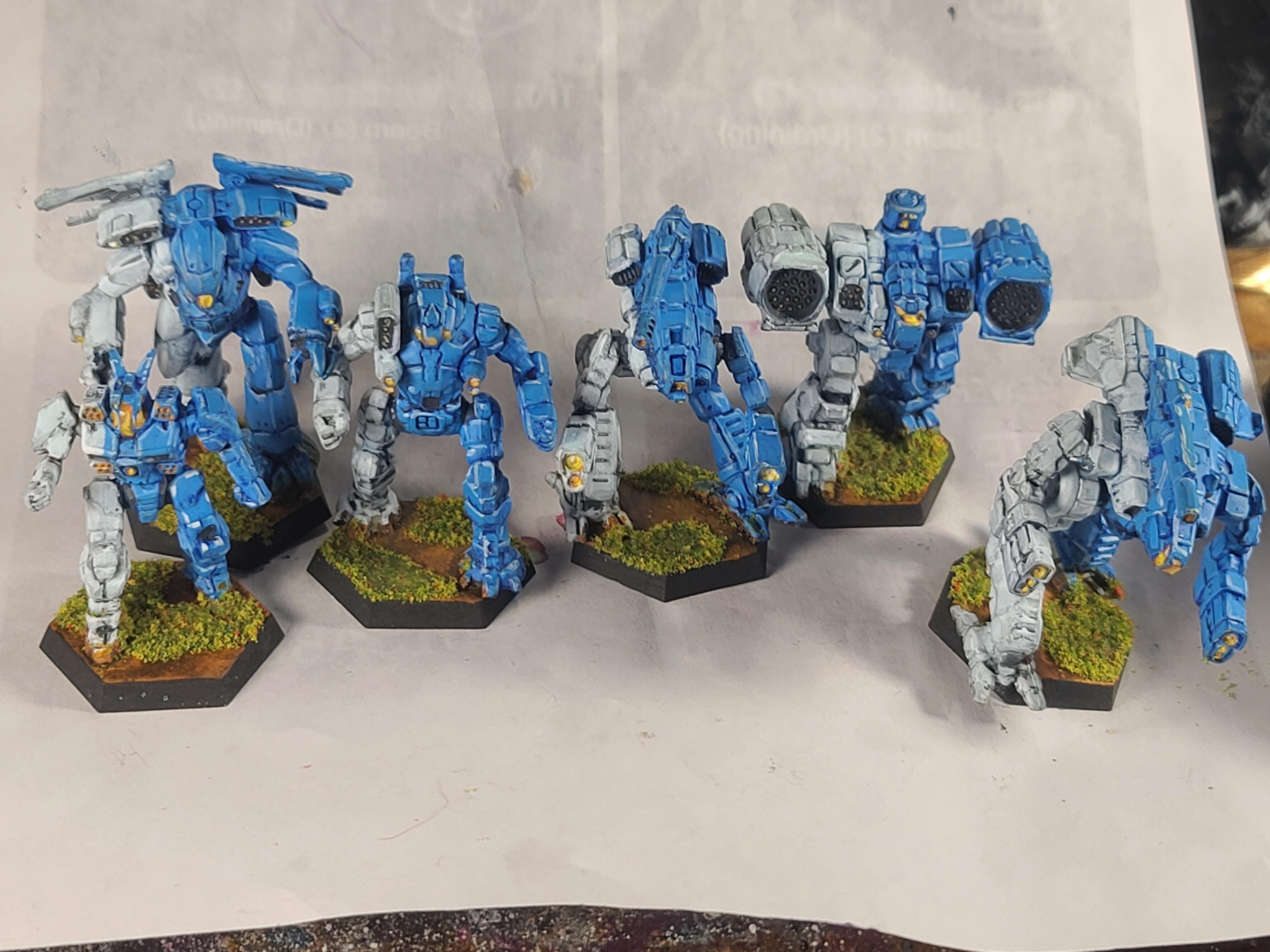 6mm, Battletech, Catalyst Game Labs, Griffin Iic, Jade Hawk, Longbow, Lyran Guard, Marauder Ii, Marauders, Mech, Ostroc