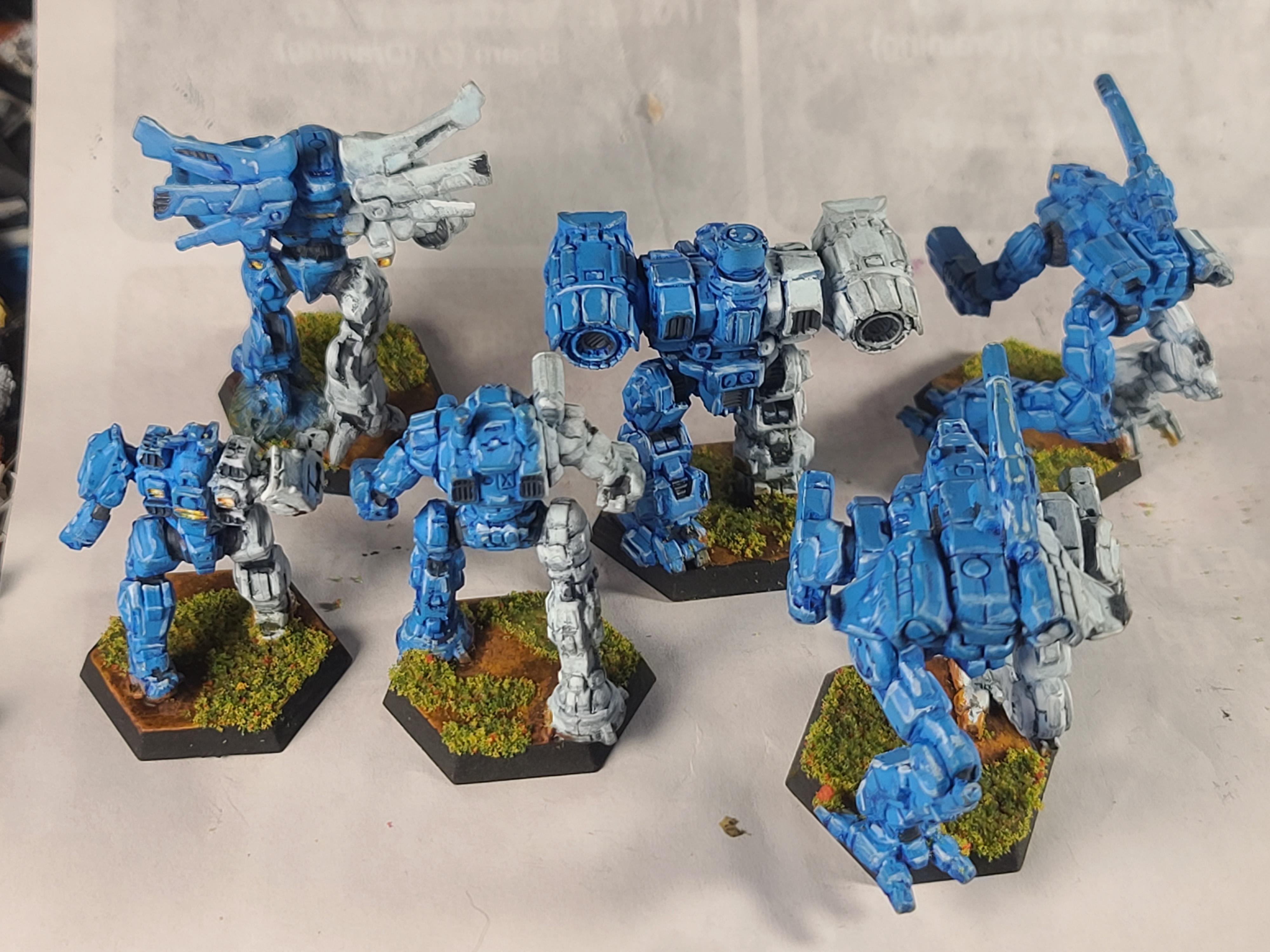 6mm, Battletech, Catalyst Game Labs, Griffin Iic, Jade Hawk, Longbow, Lyran Guard, Marauder Ii, Marauders, Mech, Ostroc