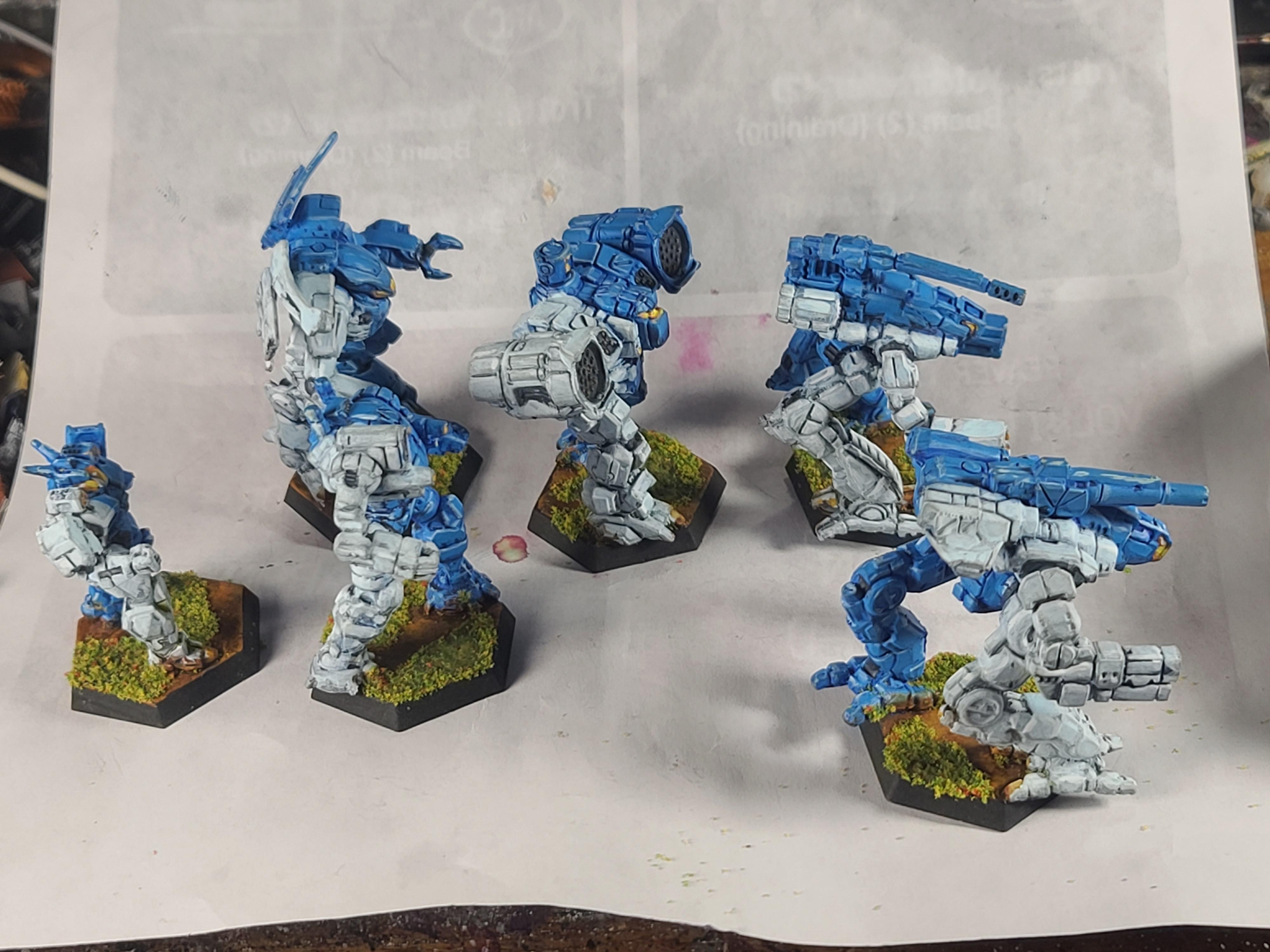 6mm, Battletech, Catalyst Game Labs, Griffin Iic, Jade Hawk, Longbow, Lyran Guard, Marauder Ii, Marauders, Mech, Ostroc