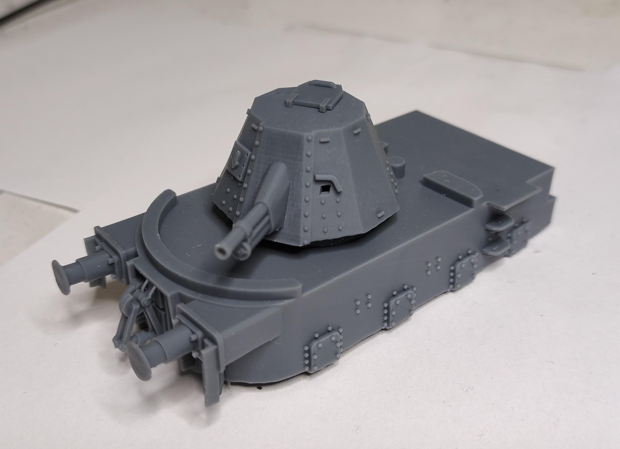 Armoured train proof