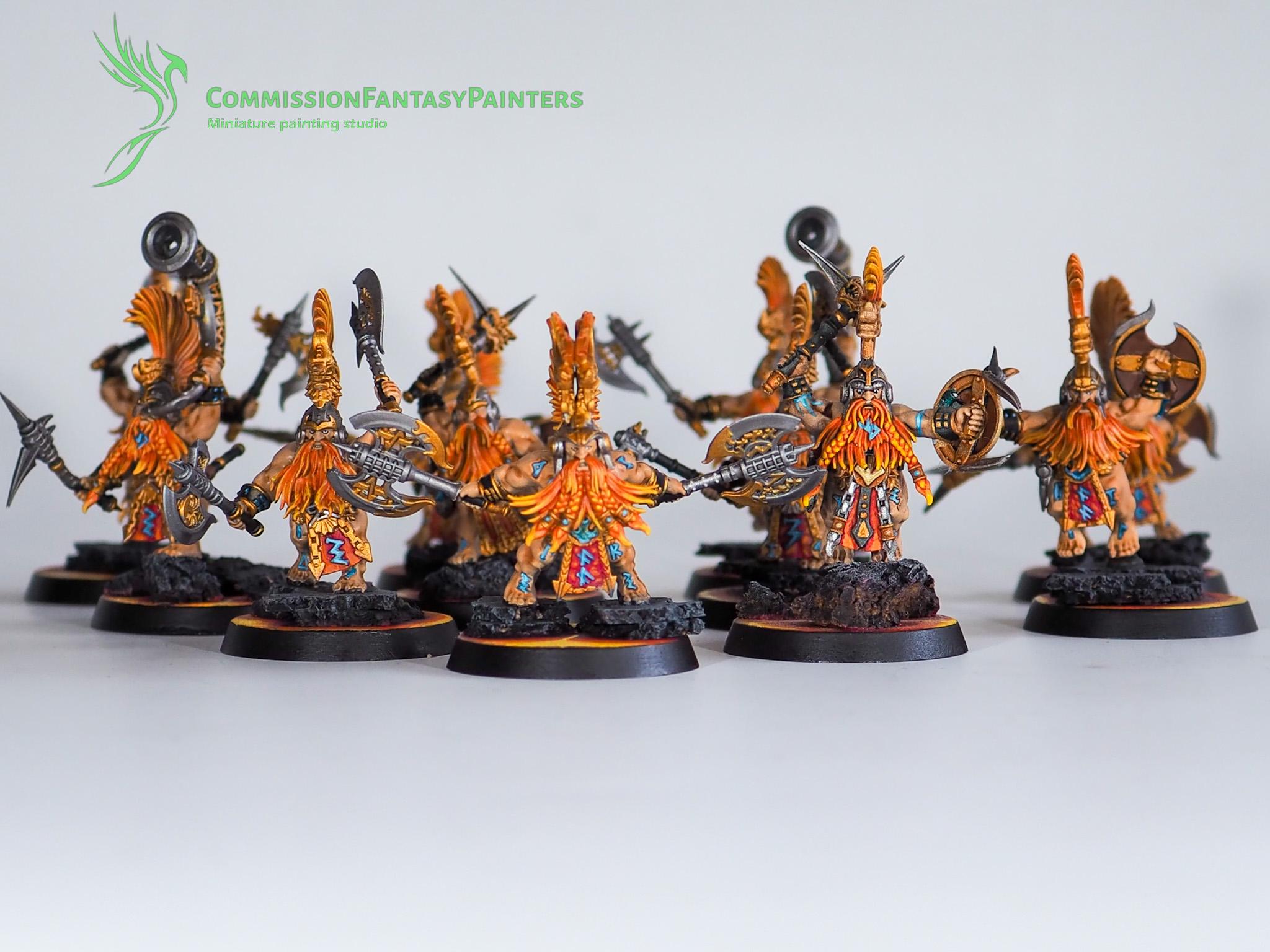 Dwarves, Fireslayers, Warhammer Fantasy
