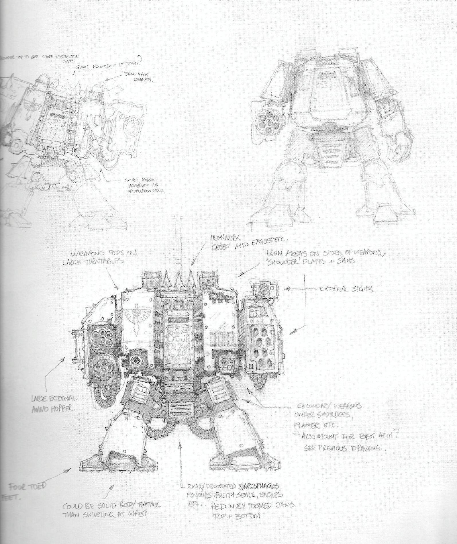 Artwork, Concept, Copyright Games Workshop, Dreadnought ...