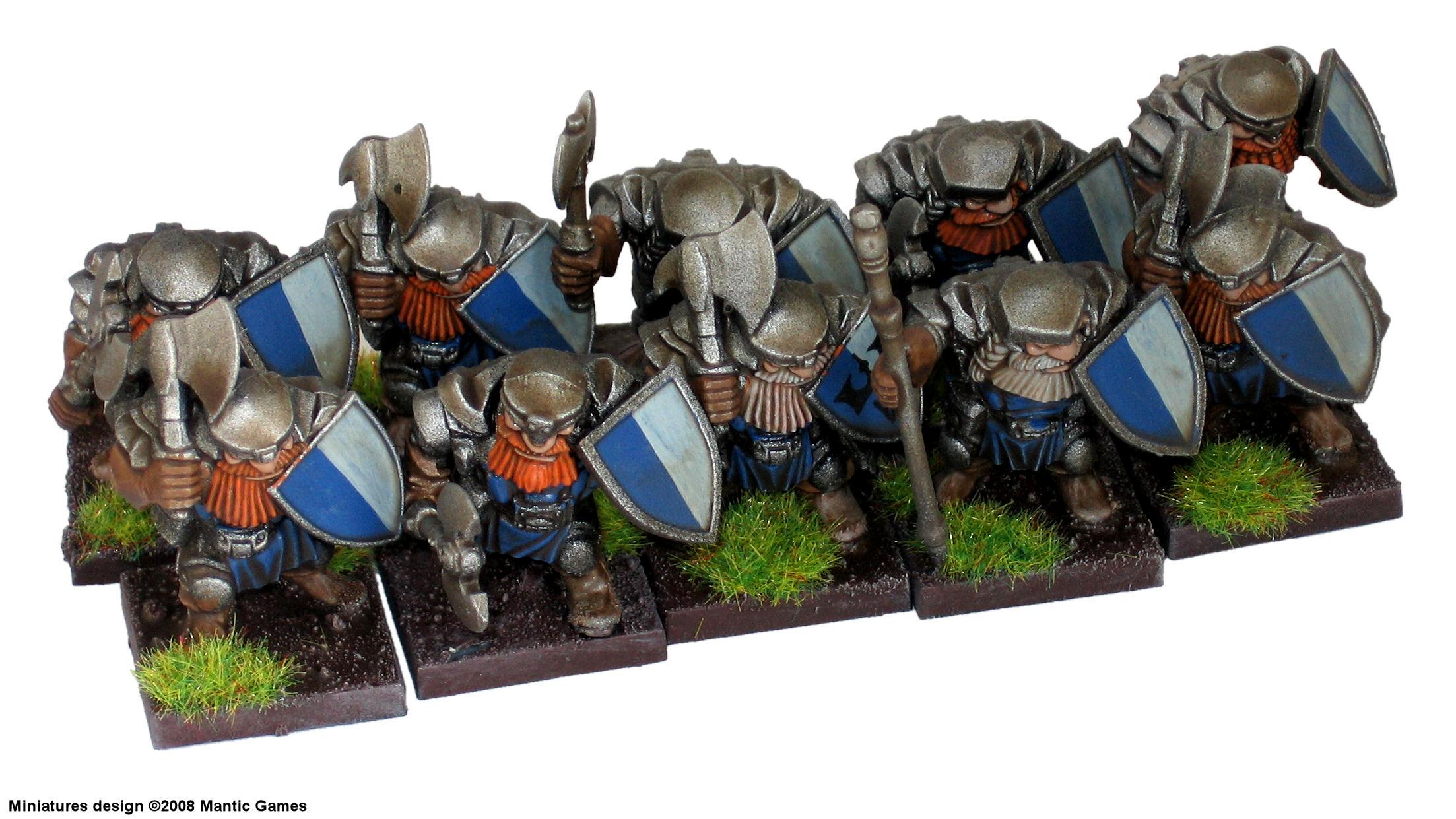  The Army Painter Kings of War Dwarfs Painting Set - 10 Acrylic  Paints for Painting Fantasy Dwarf Infantry and Warmachines - Wargames  Miniature Model Painting : Toys & Games