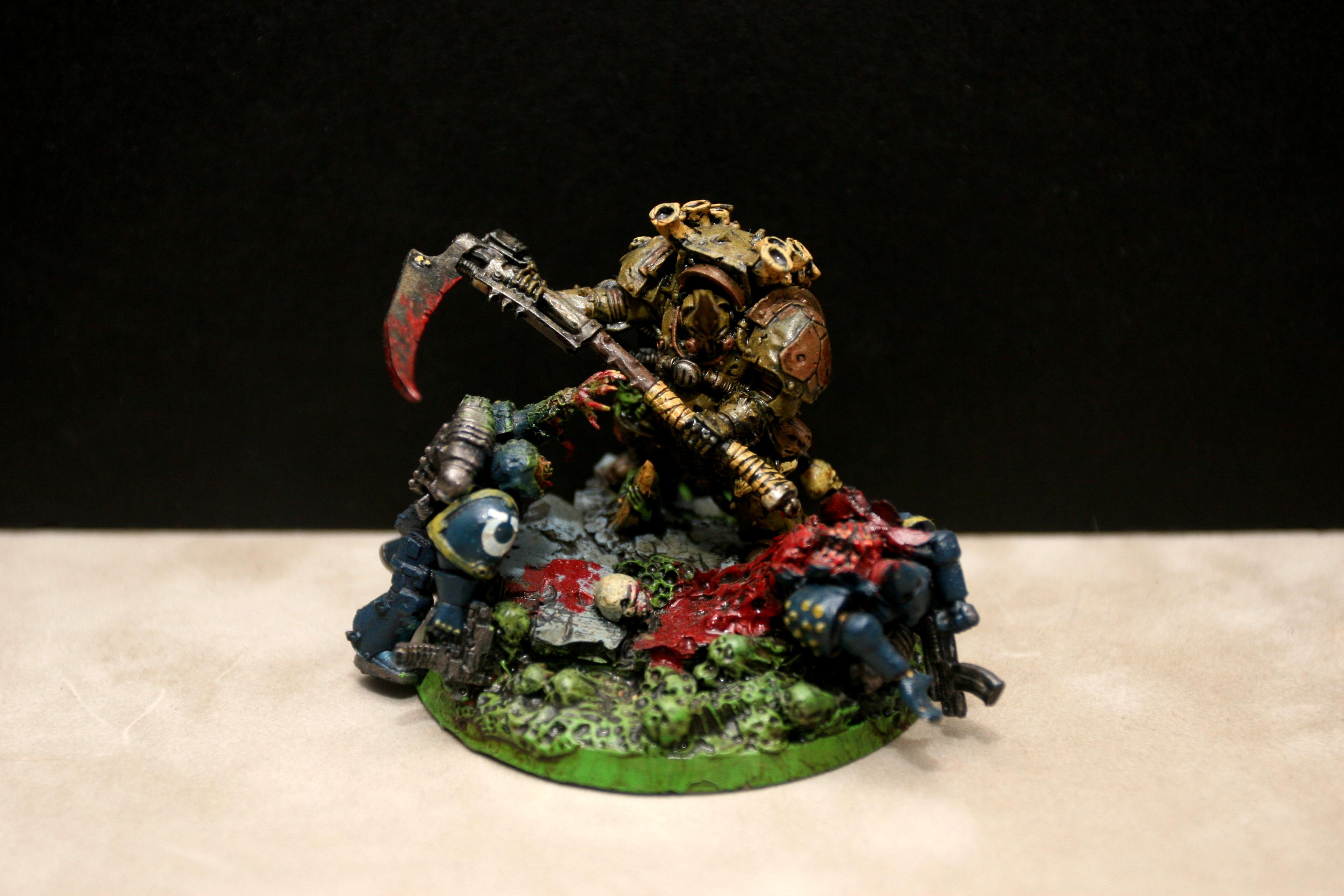 Captain, Chaos Lord, Death Guard, Herald, Nurgle, Traveller, Typhus -  Typhus, Herald of Nurgle - Gallery - DakkaDakka