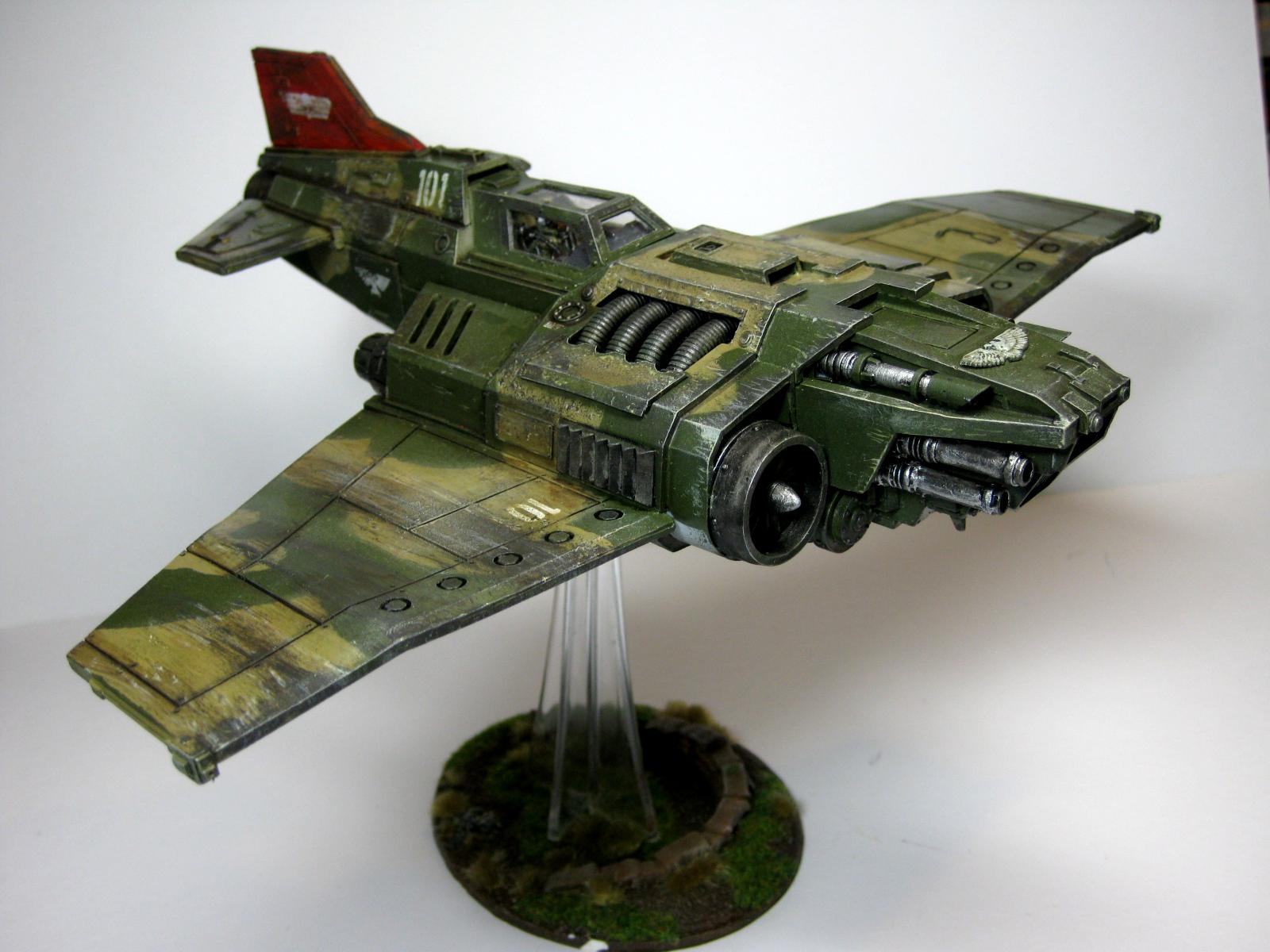 Imperial Navy Thunderbolt Heavy Fighter painted