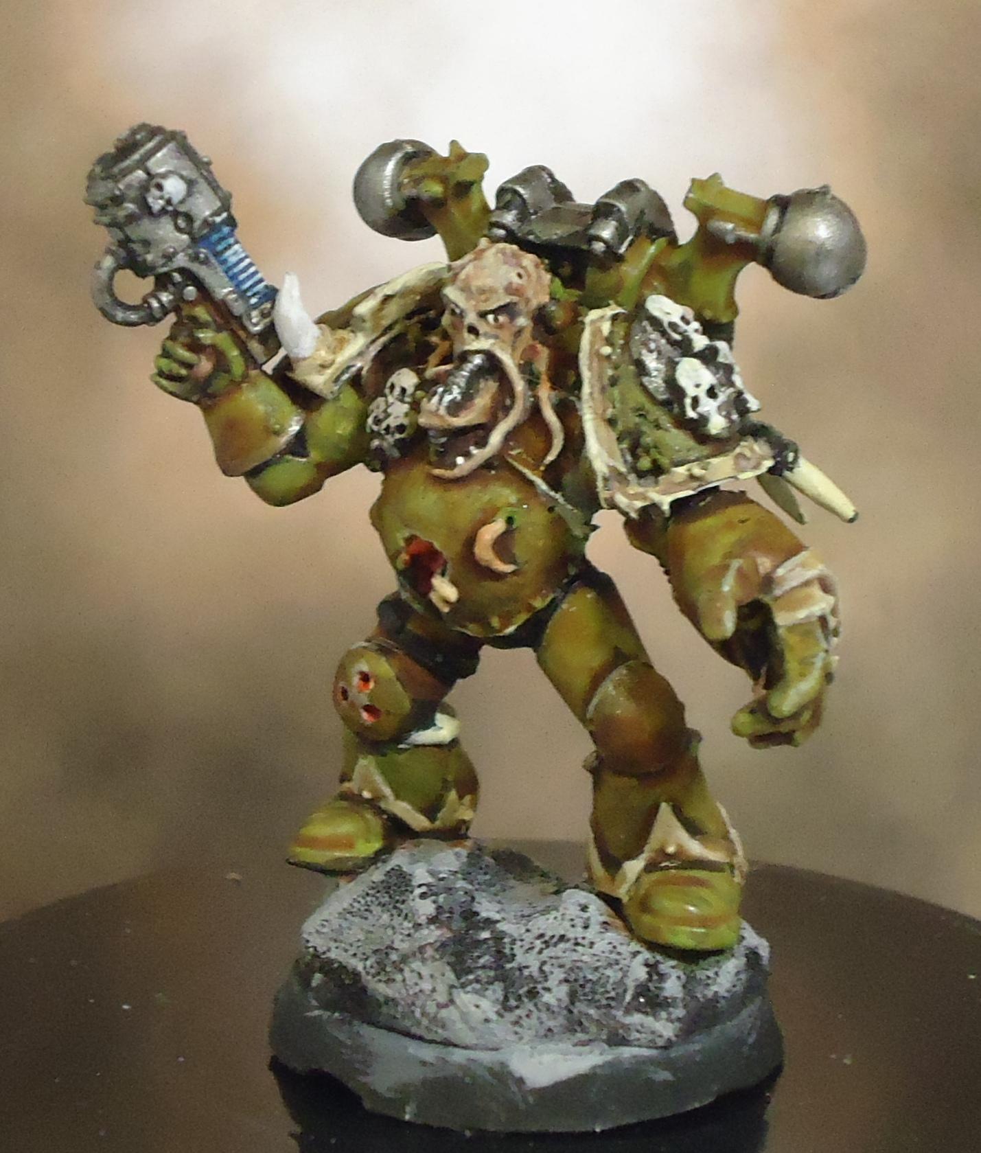 Warhammer 40K: Death Guard - Plague Marine Champion