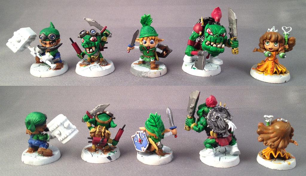 Chibi, Goblins, Orcs, Work In Progress - Custom Ork/Goblin Chibi ...