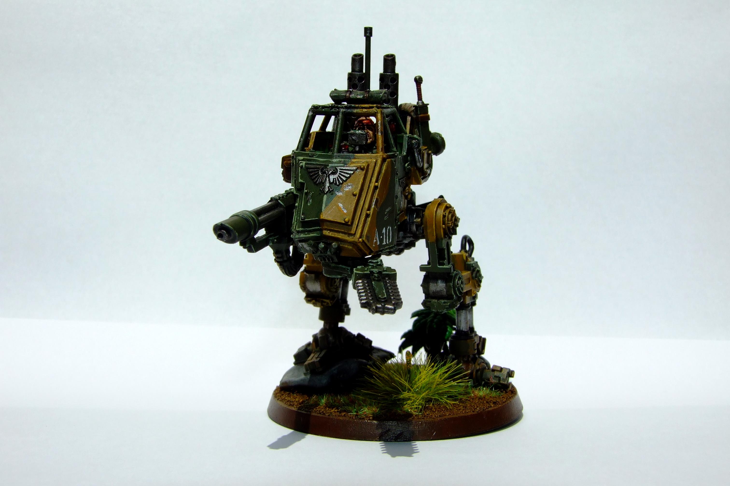 Army, Catachan, Sentinel, Warhammer 40,000 - Lascannon Sentinel A
