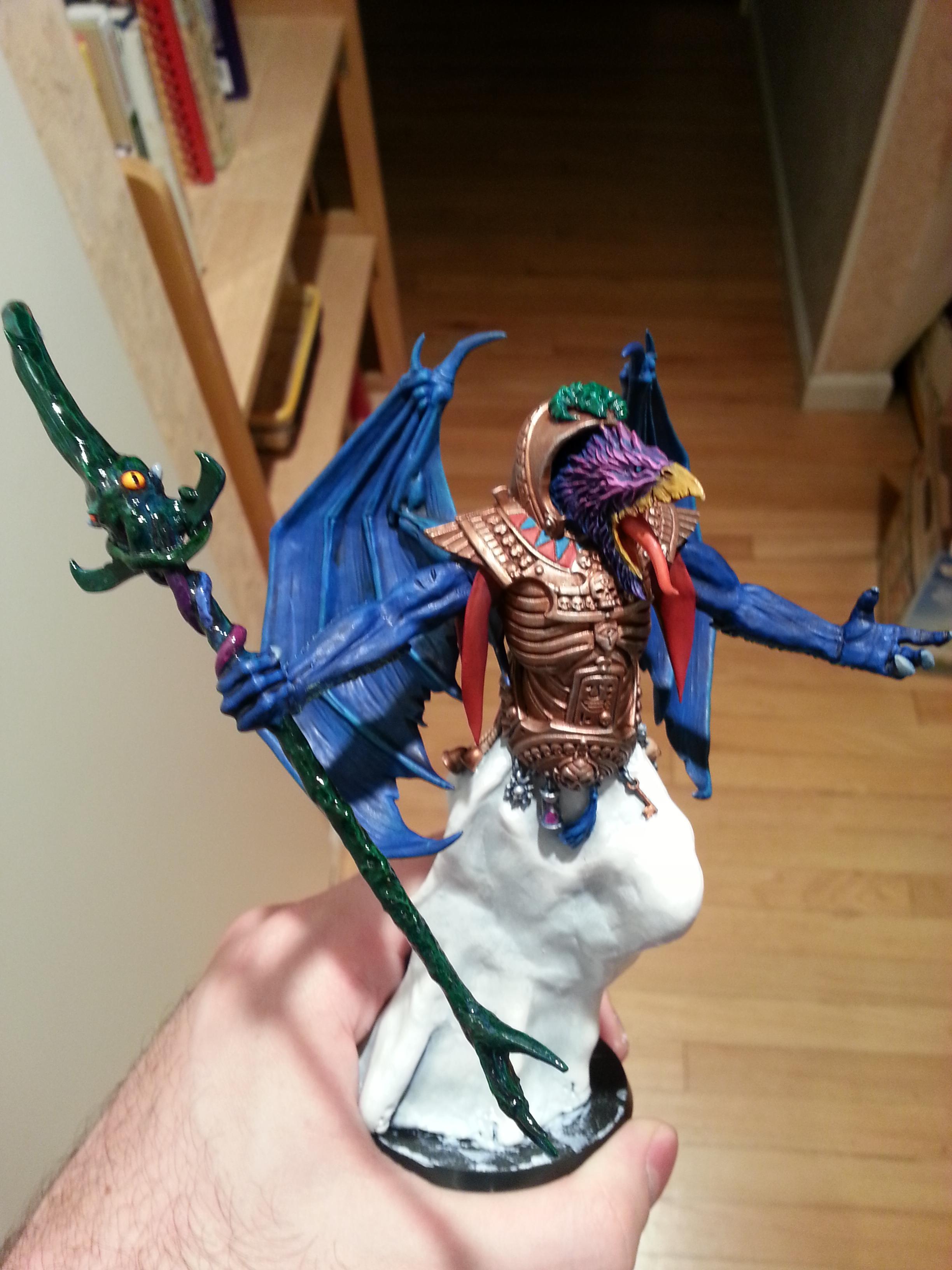 Fateweaver, Greater Daemon, Lord Of Change, Tzeentch - Custom