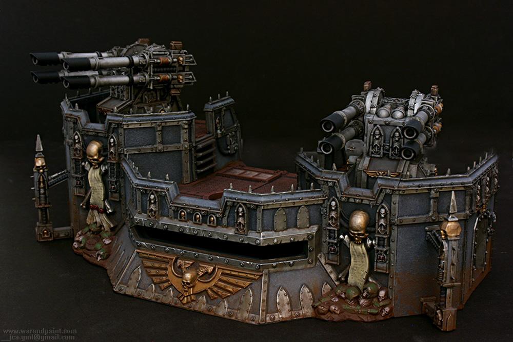 Wall Of Martyrs Firestorm Redoubt Warhammer 40K Plastique Incomplet