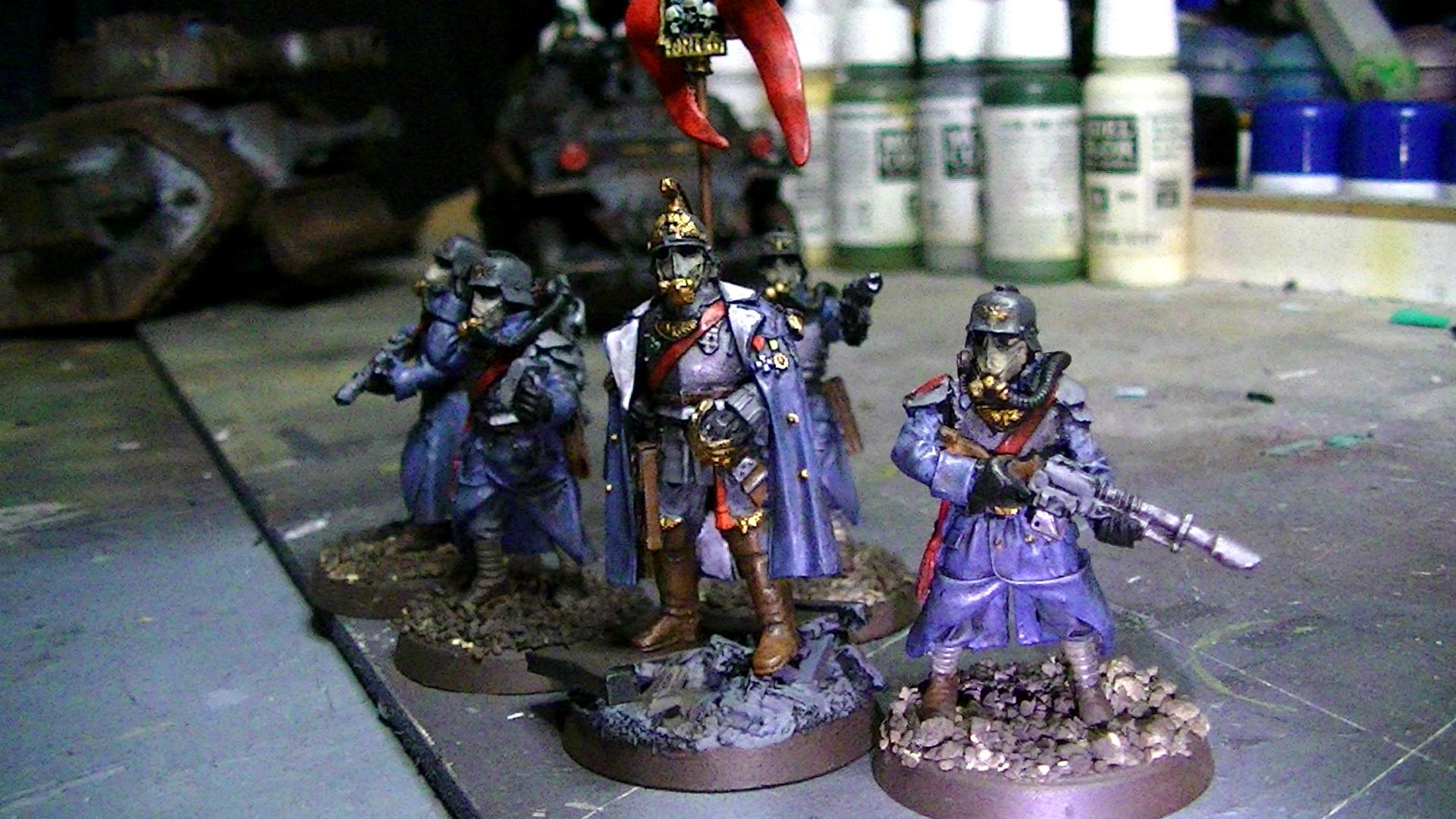 Death korps of krieg HQ squad : r/modelmakers