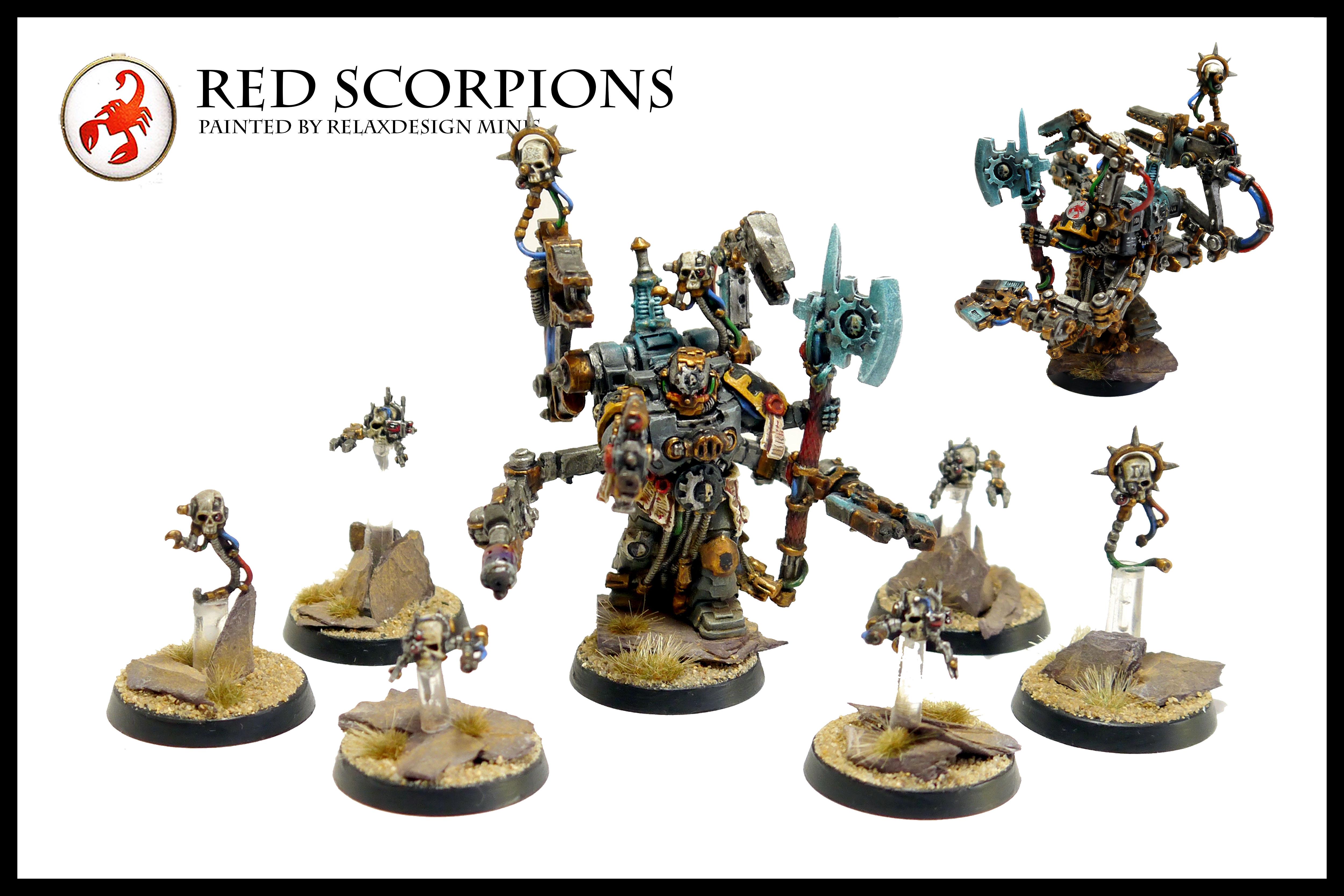 warhammer 40k space marine servo skulls