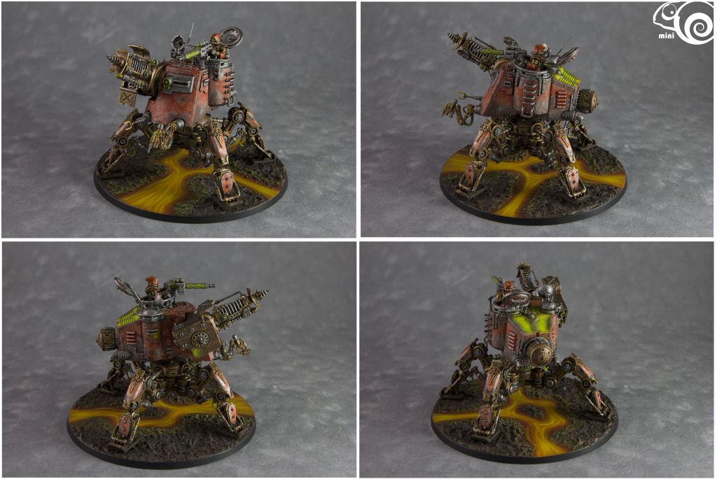 Games Workshop Adeptus Mechanicus Onager Dunecrawler – 40K Model Kit, 119 Plastic Components