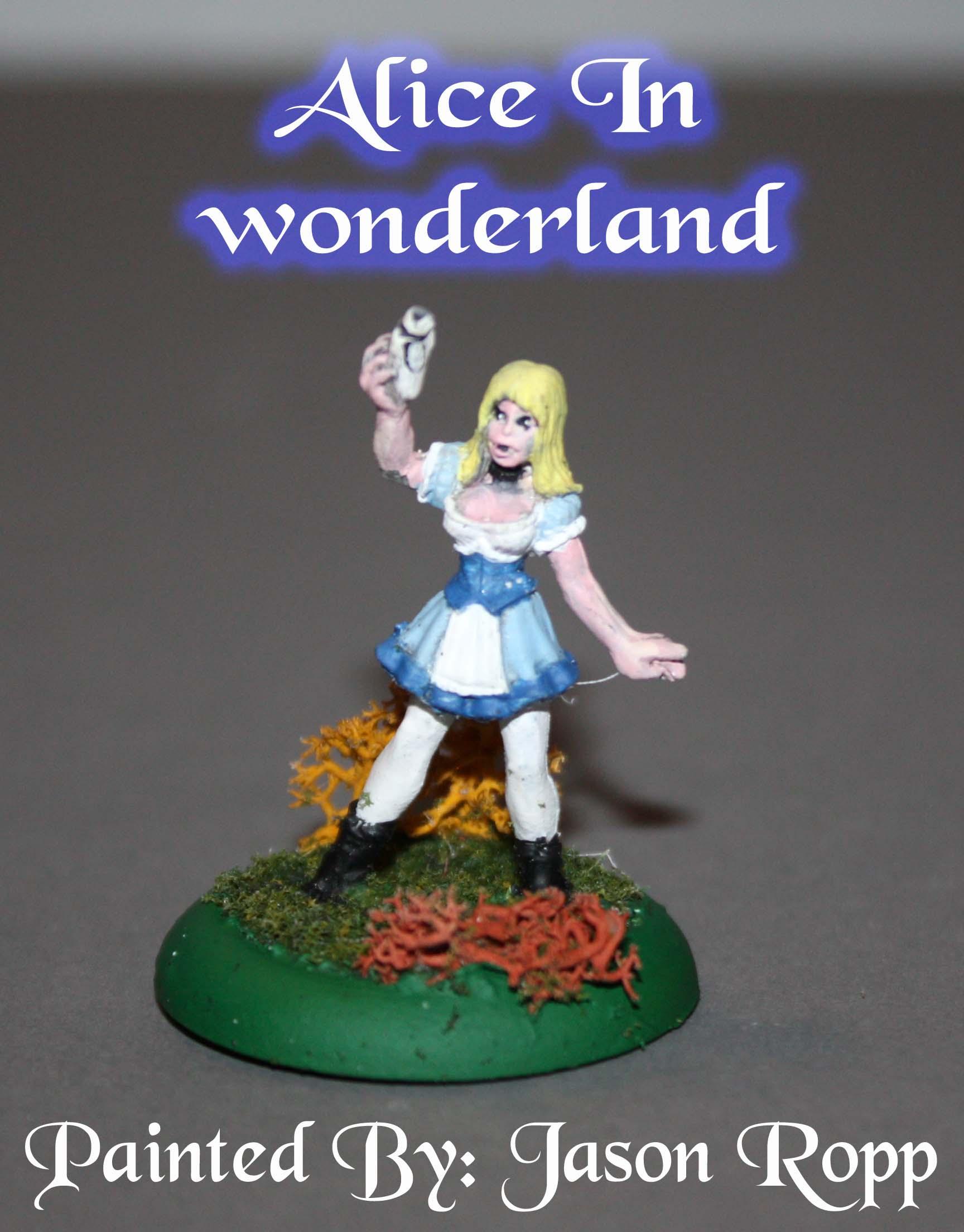 Furuta Alice in Wonderland #18 Red Queen Miniature Fig 