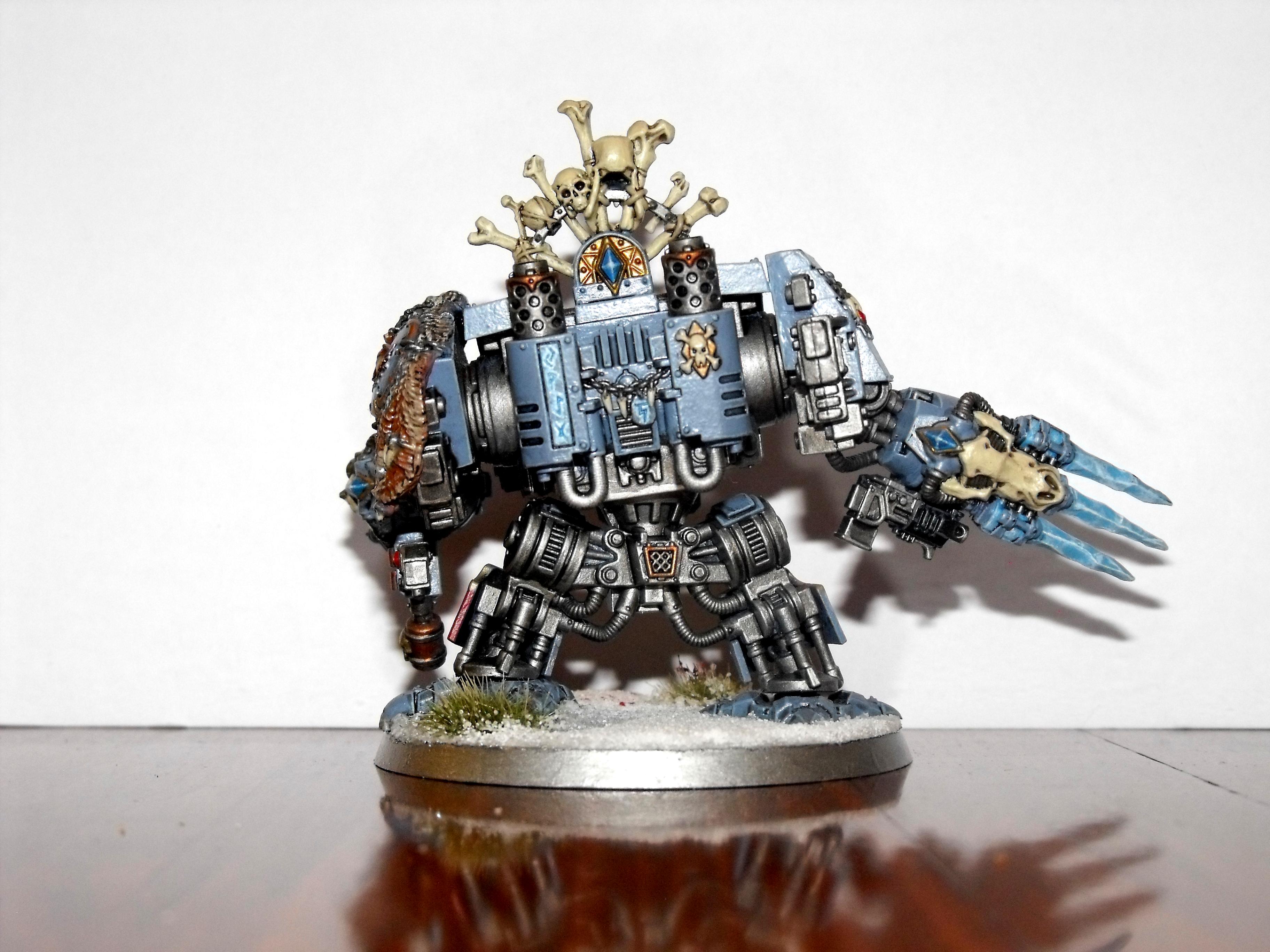 Space Wolves Dreadnought Warhammer 40,000: Space Wolves Venerable Dreadnought - Build As Bjorn Or Murderfang - NEW In Box Space Wolves Warhammer 40K Spare Bits & Pieces