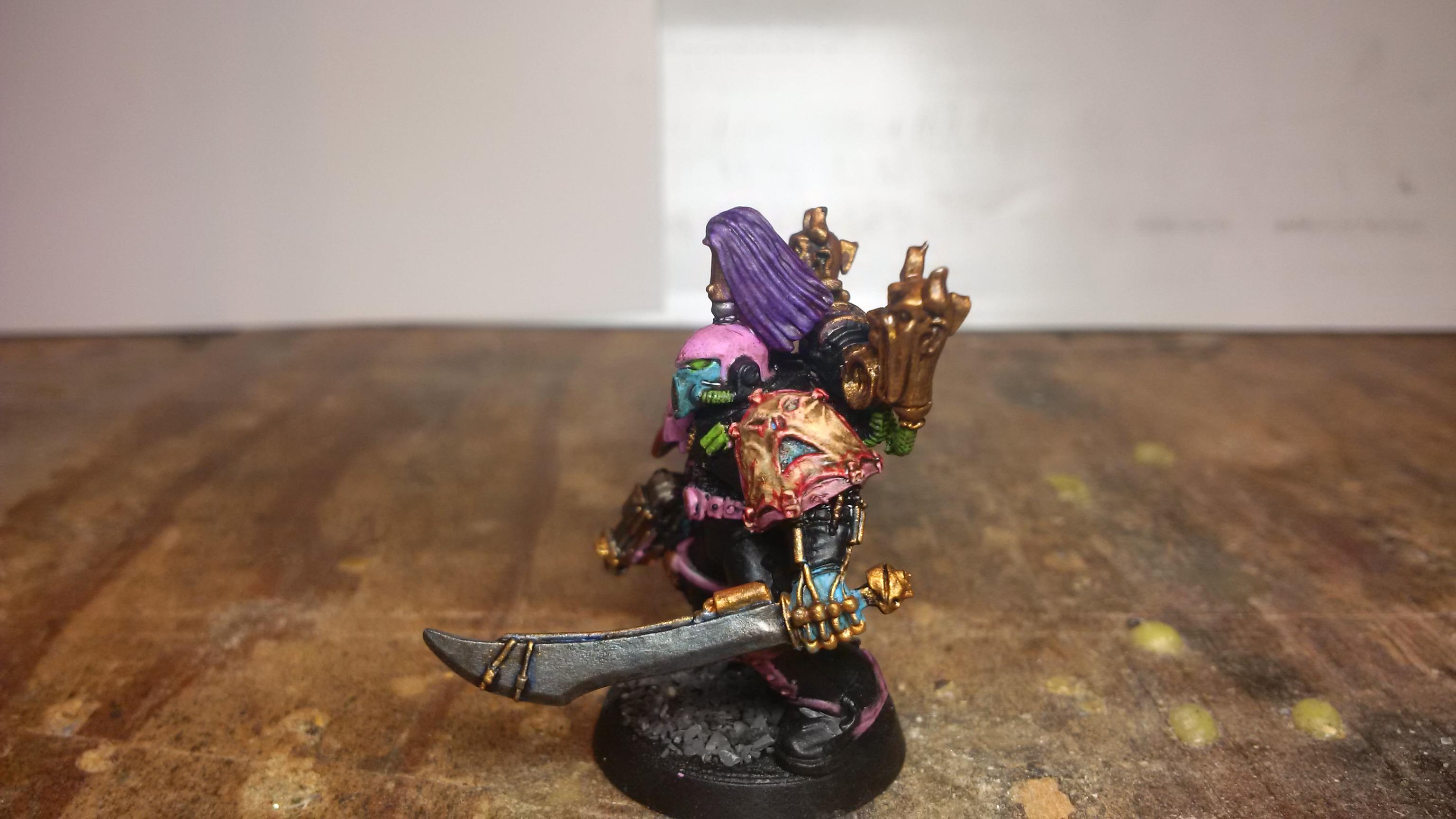 Chaos Chaos Space Marines Noise Marines Sergeant Slaanesh Noise Marine Sergeant Gallery Dakkadakka Roll The Dice To See If I M Getting Drunk