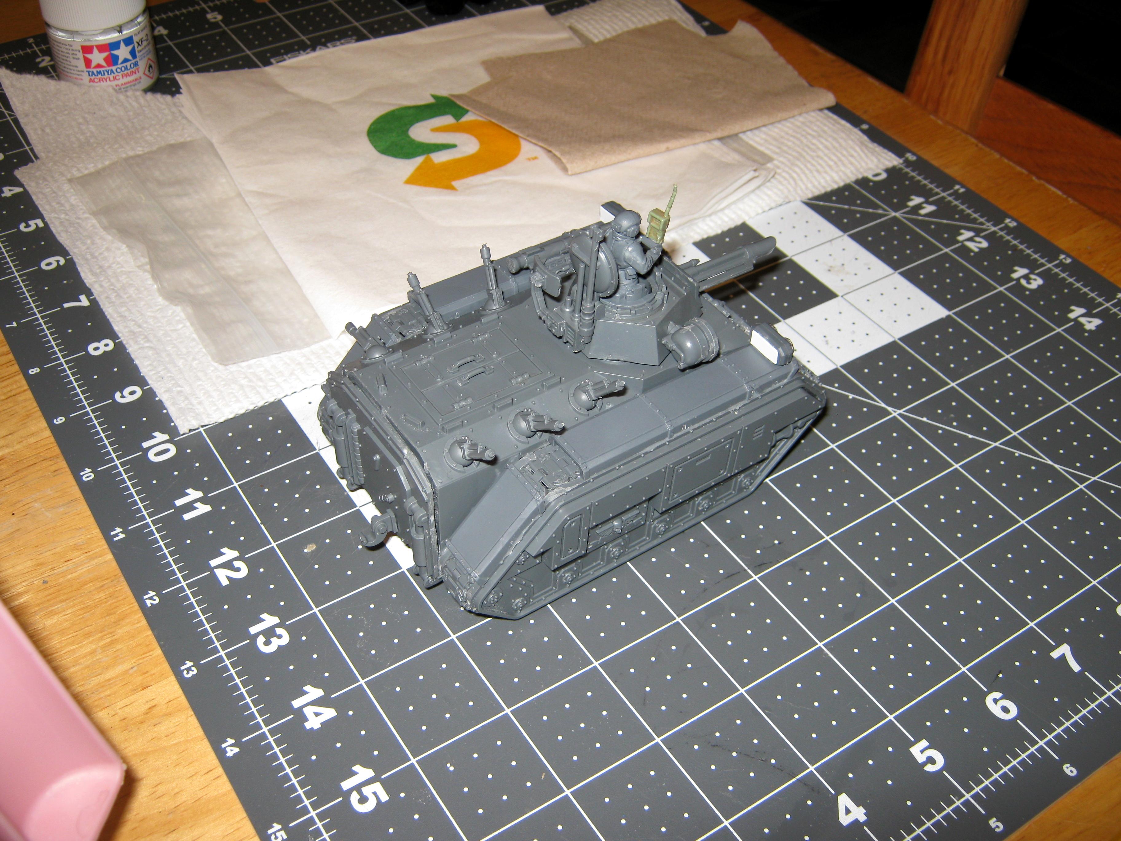 40k Imperial Guard Chimera Apc Tank Main Turret Assembly Warhammer