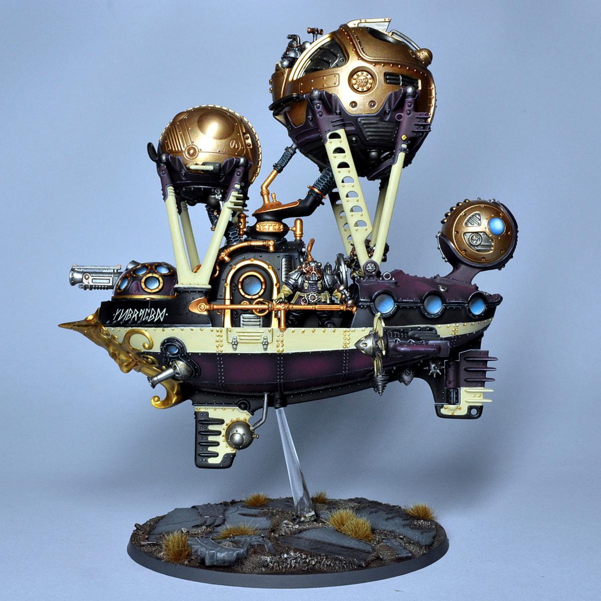 Age Of Sigmar, Airship, Behemoth, Kharadron Overlords, Steampunk