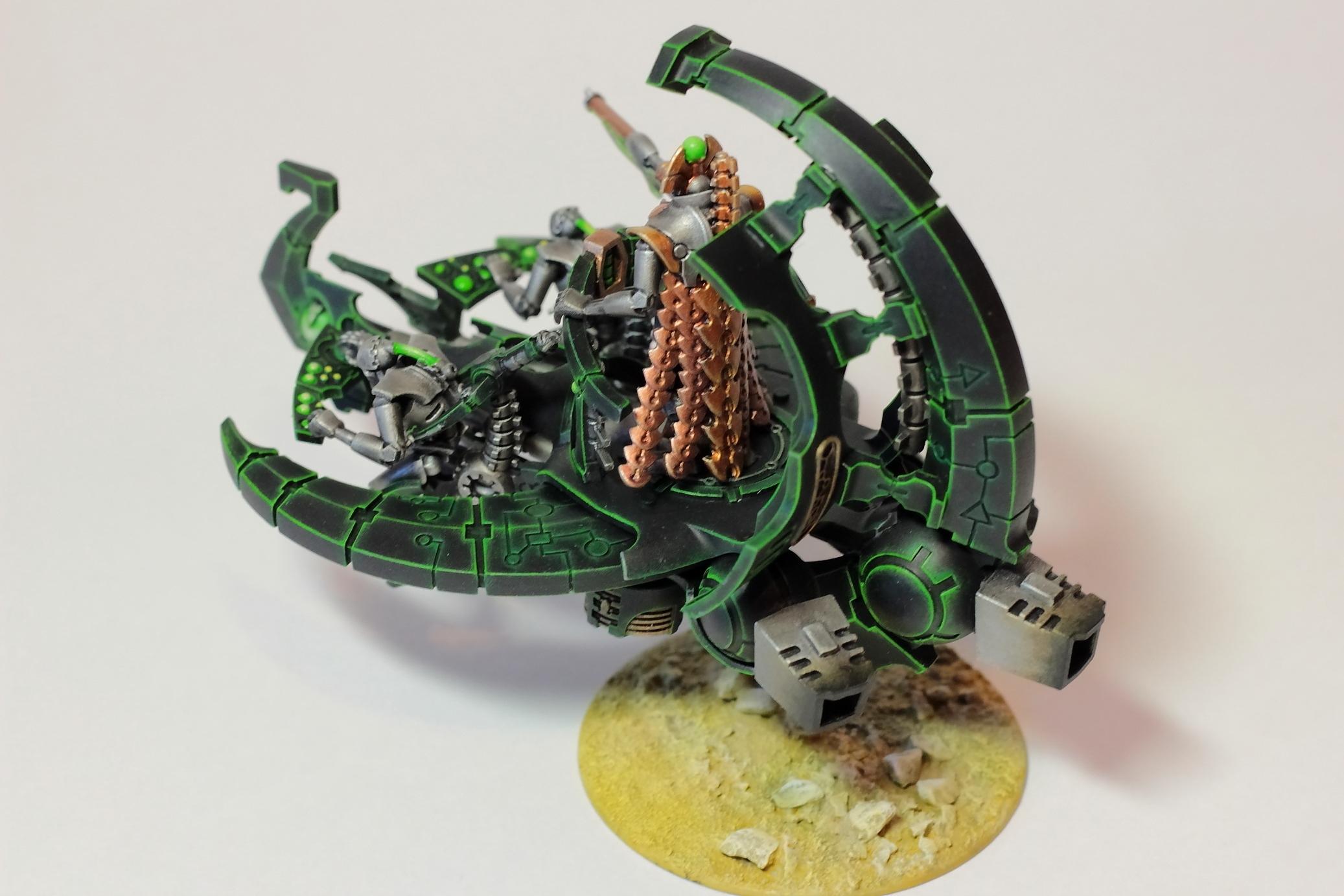 necrons #warhammer40000 - Necrons Catacomb command barge - Gallery 