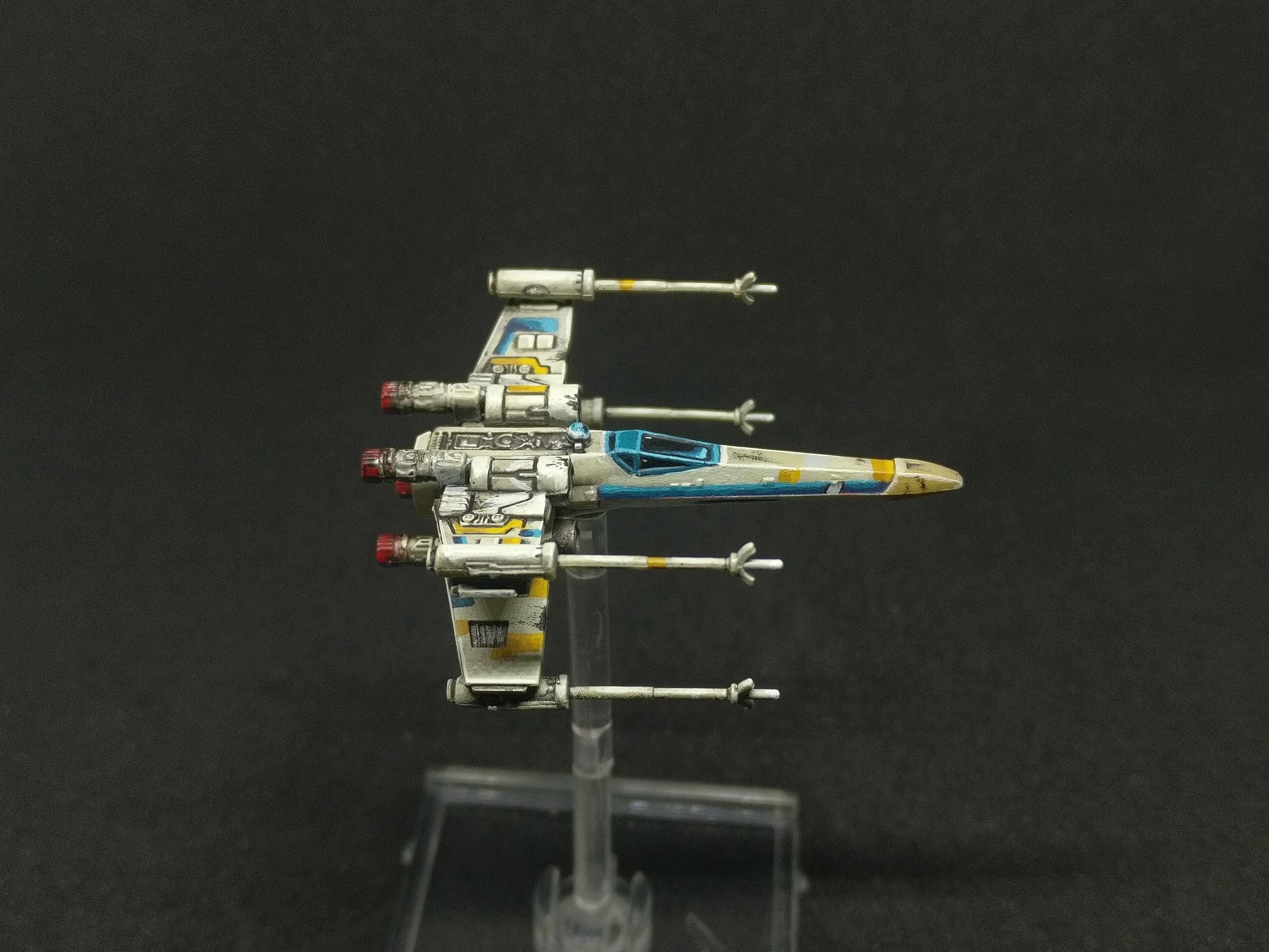 x wing side view