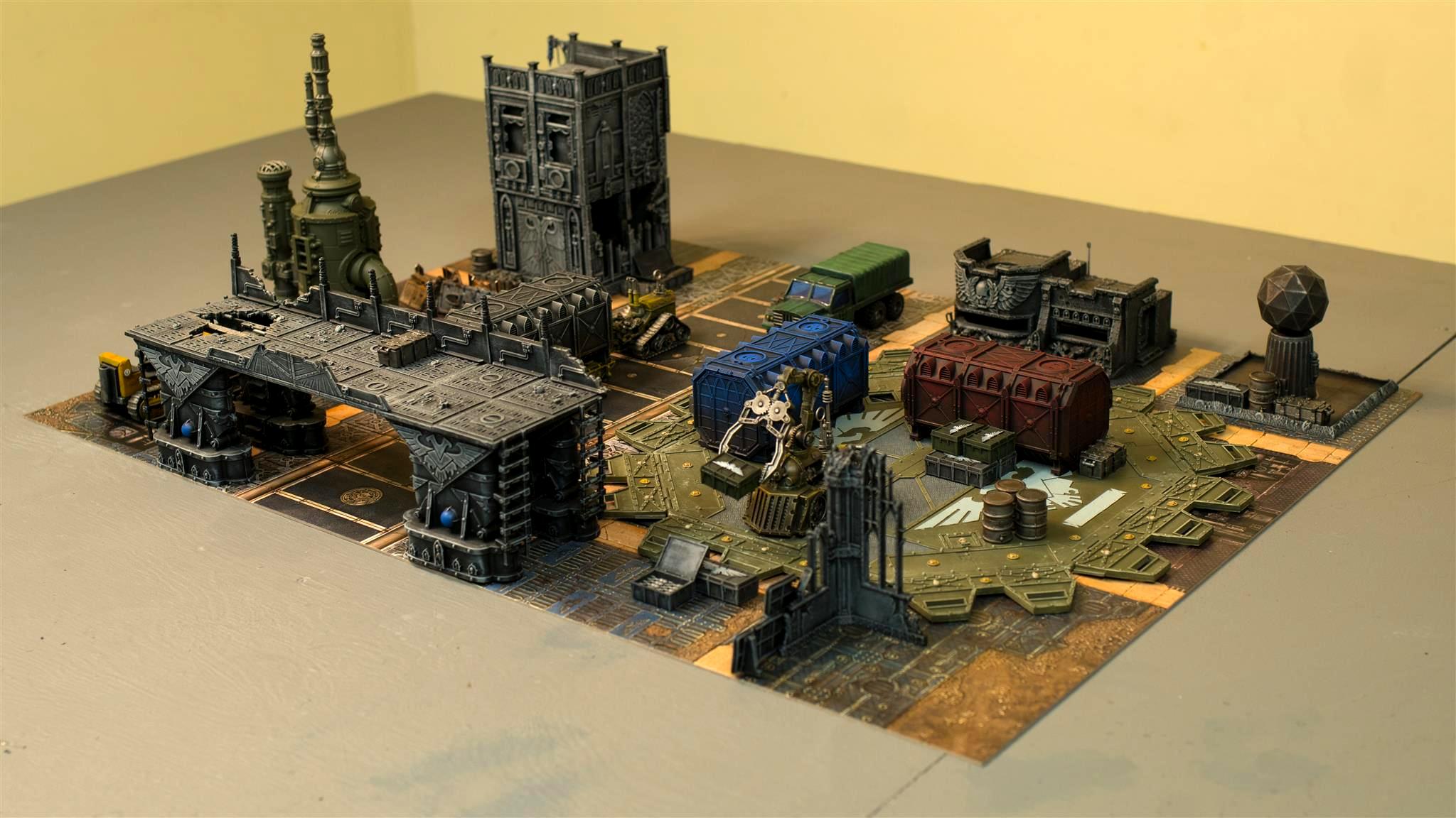 40k Kill Team, Dense Kill Team Board, Kill Team Board, Kill Team Los  Blockers, Kill Team Terrain, Kill Team Terrain Heavy Board - Gallery -  DakkaDakka