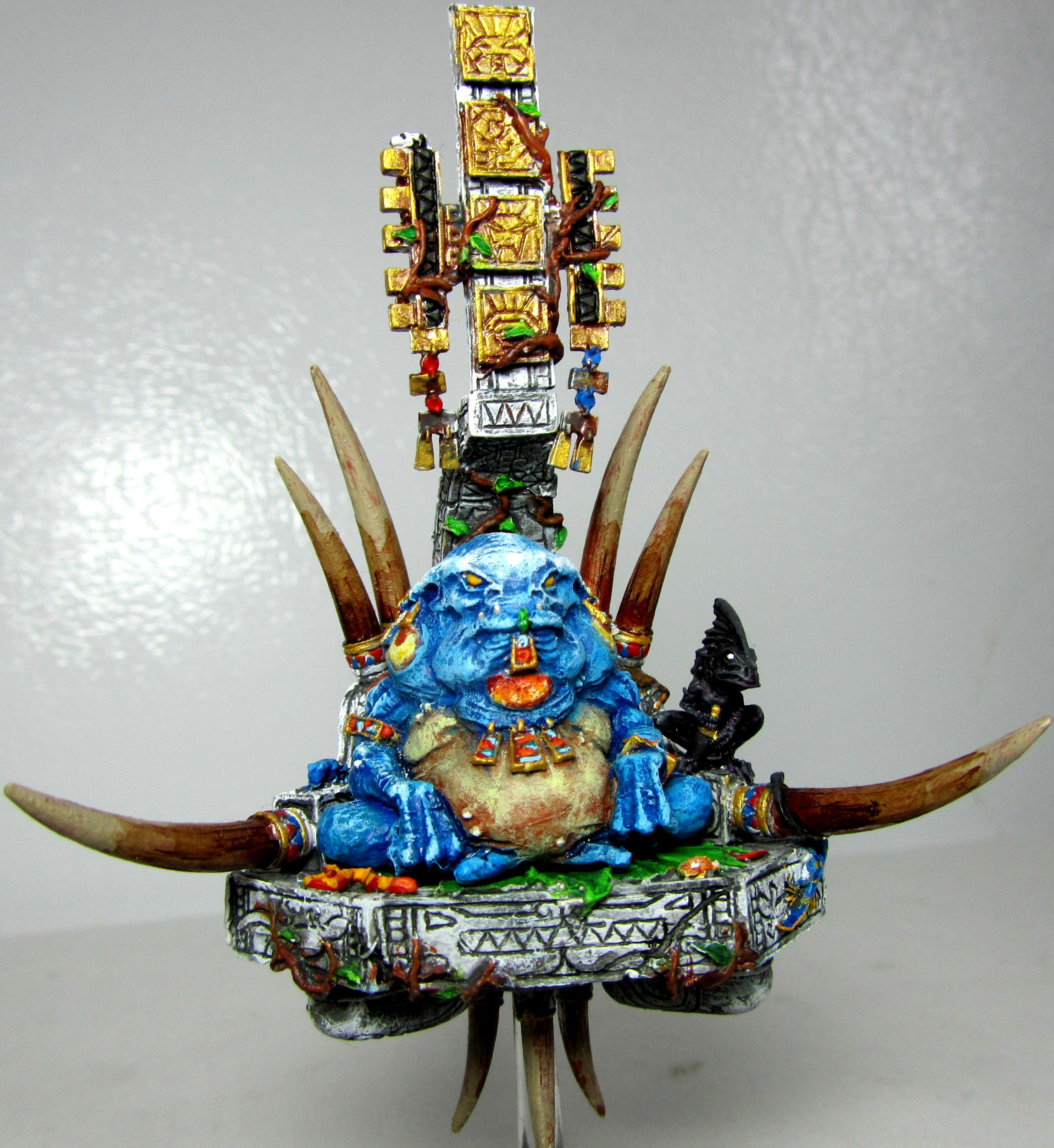 Lizardmen, Mage Priest, Saurus, Slann, Temple Guard - Slann Mage 