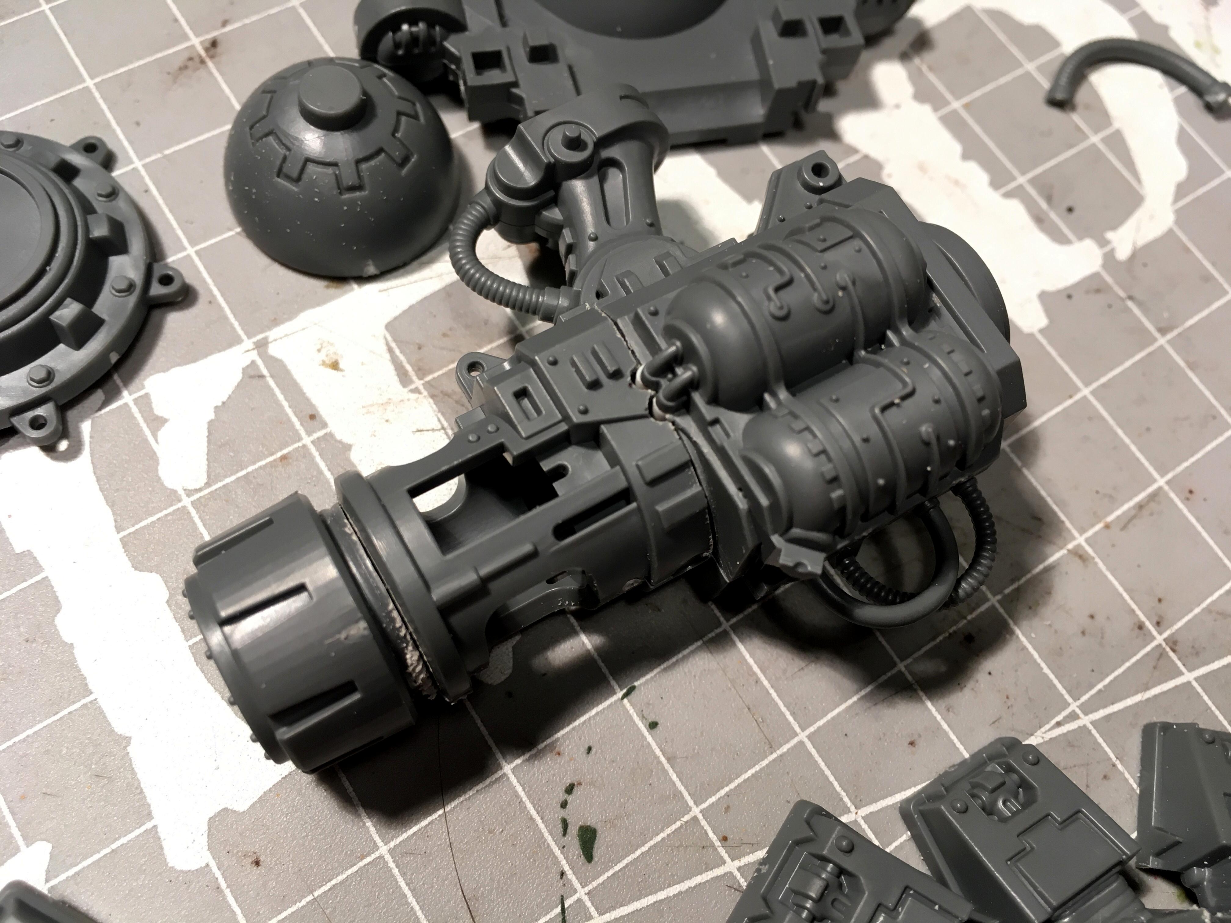 Thermal Rapid-fire Battle Cannons Imperial Knight Chaos Warhammer 40K Questoris