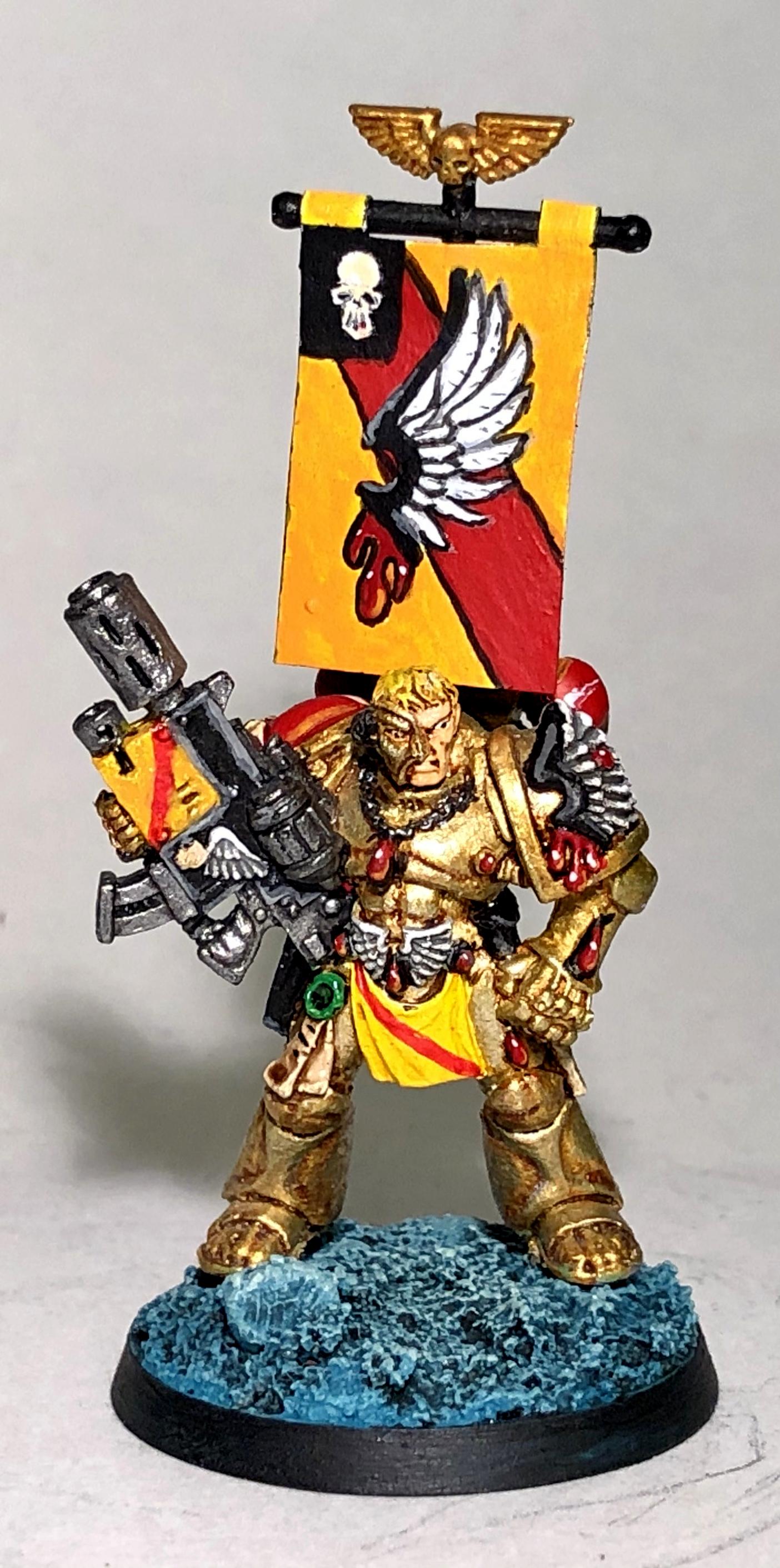 Warhammer 40k Blood Angels Captain Tycho for sale online 