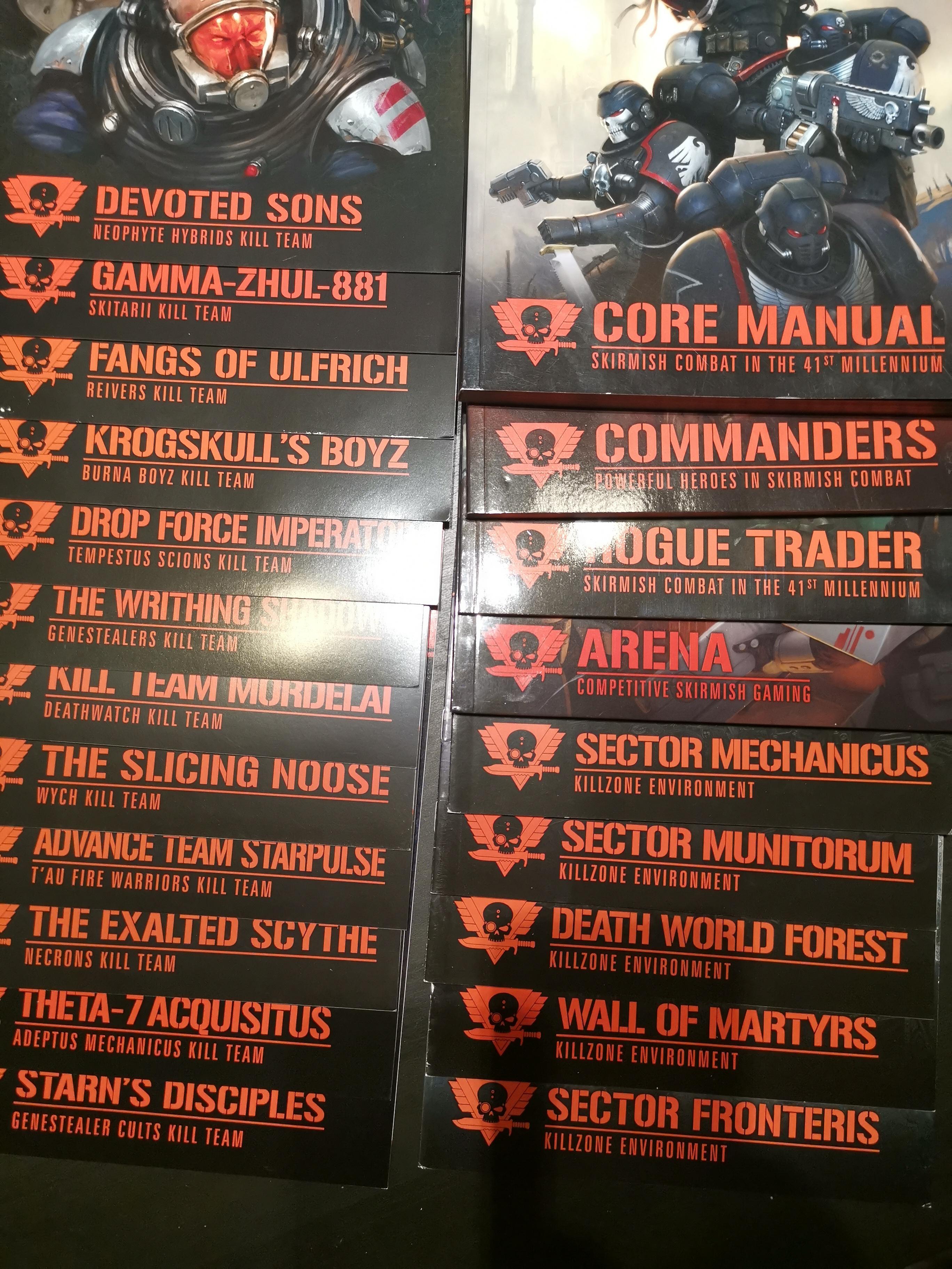 Warhammer 40K: Kill Team Competitive Skirmish Gaming Core Manuals