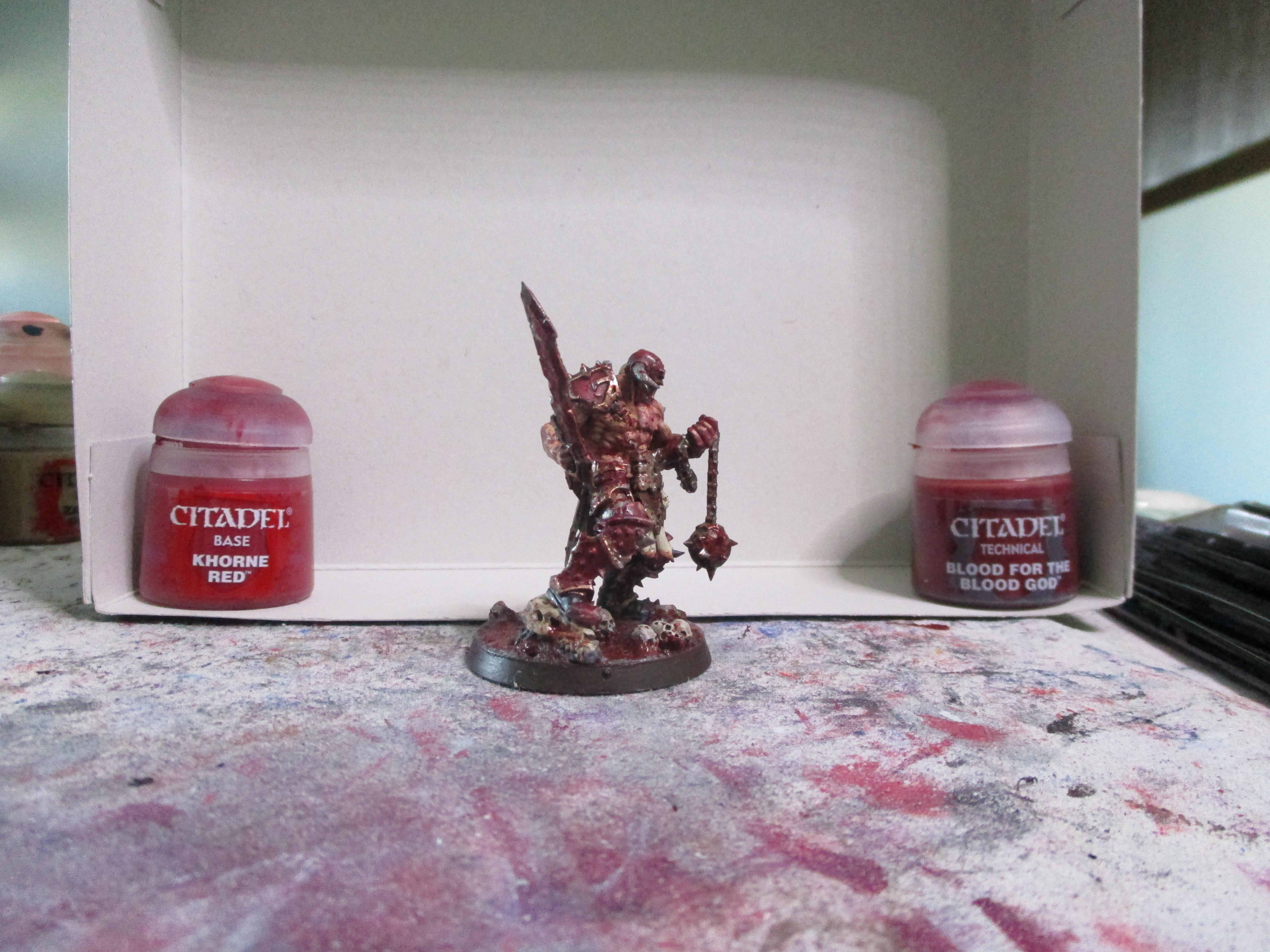 Added some Blood for the blood god technical paint to the model.