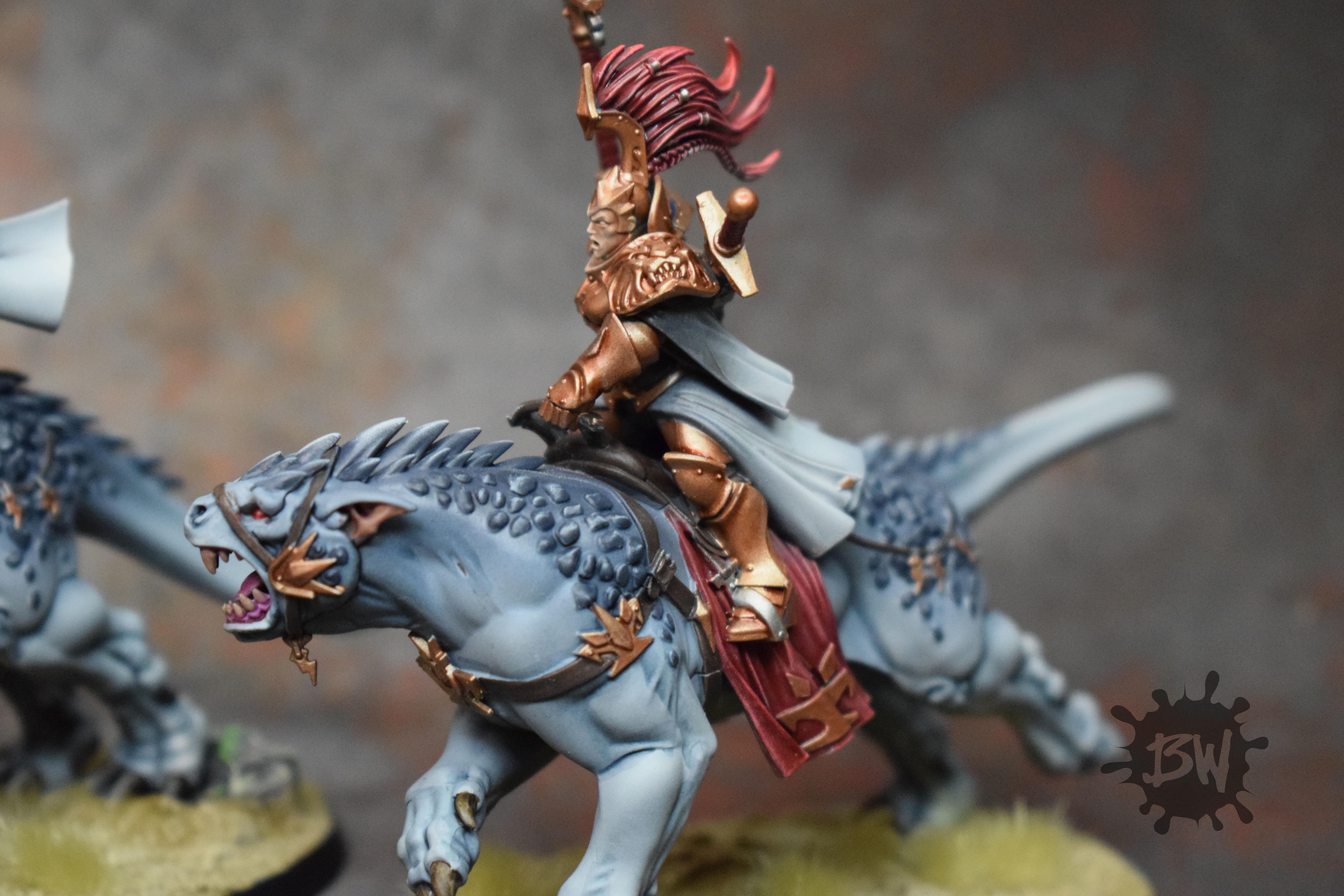 Age Of Sigmar, Bw, Eternals Evocators On Celestial