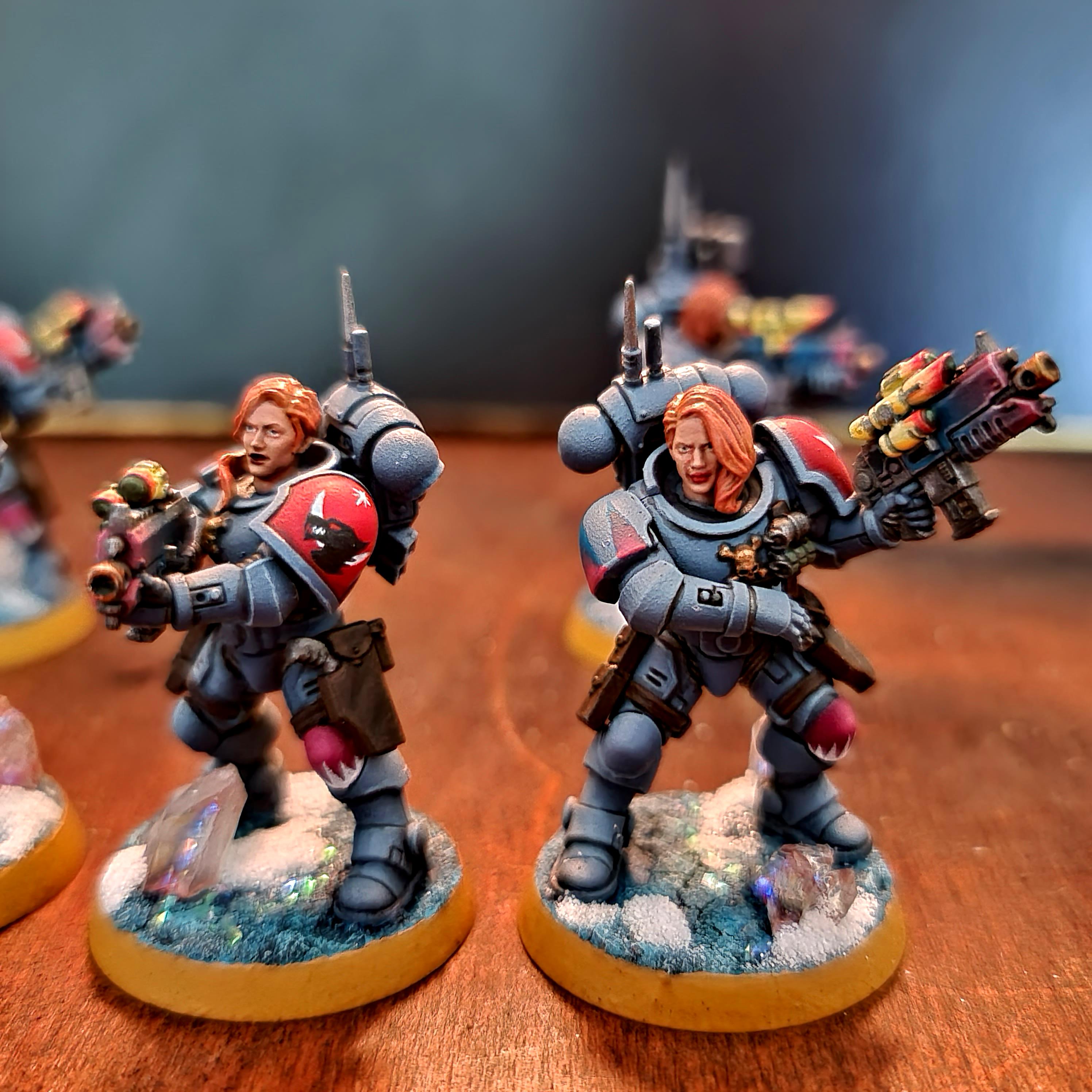 Female space wolves