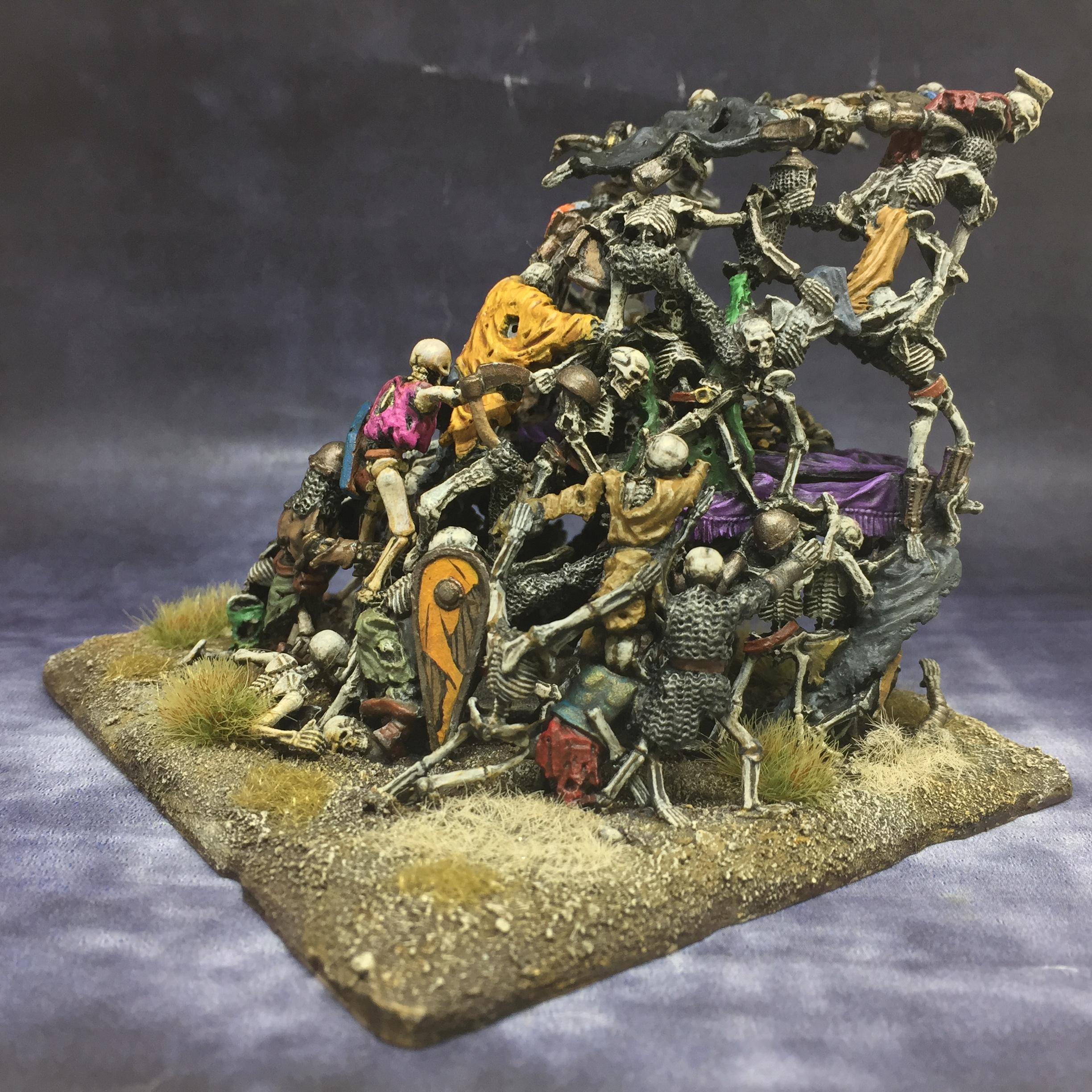 メタルフィギュア　 Necromancer's Throne of Bone メタルフィギュア Necromancer's Throne of Bone メタルフィギュア