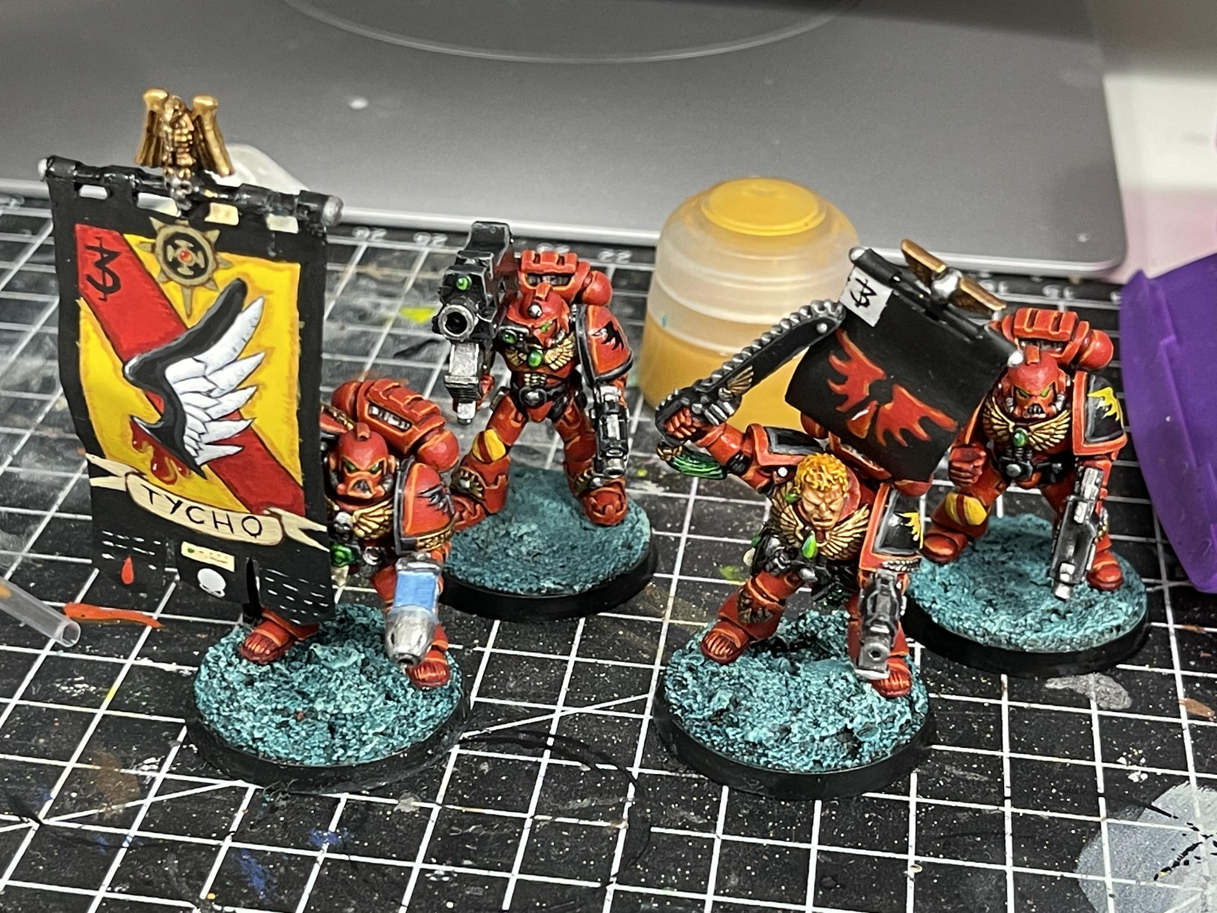 2nd Edition, Blood Angels, Space Marines, Tactical Squad