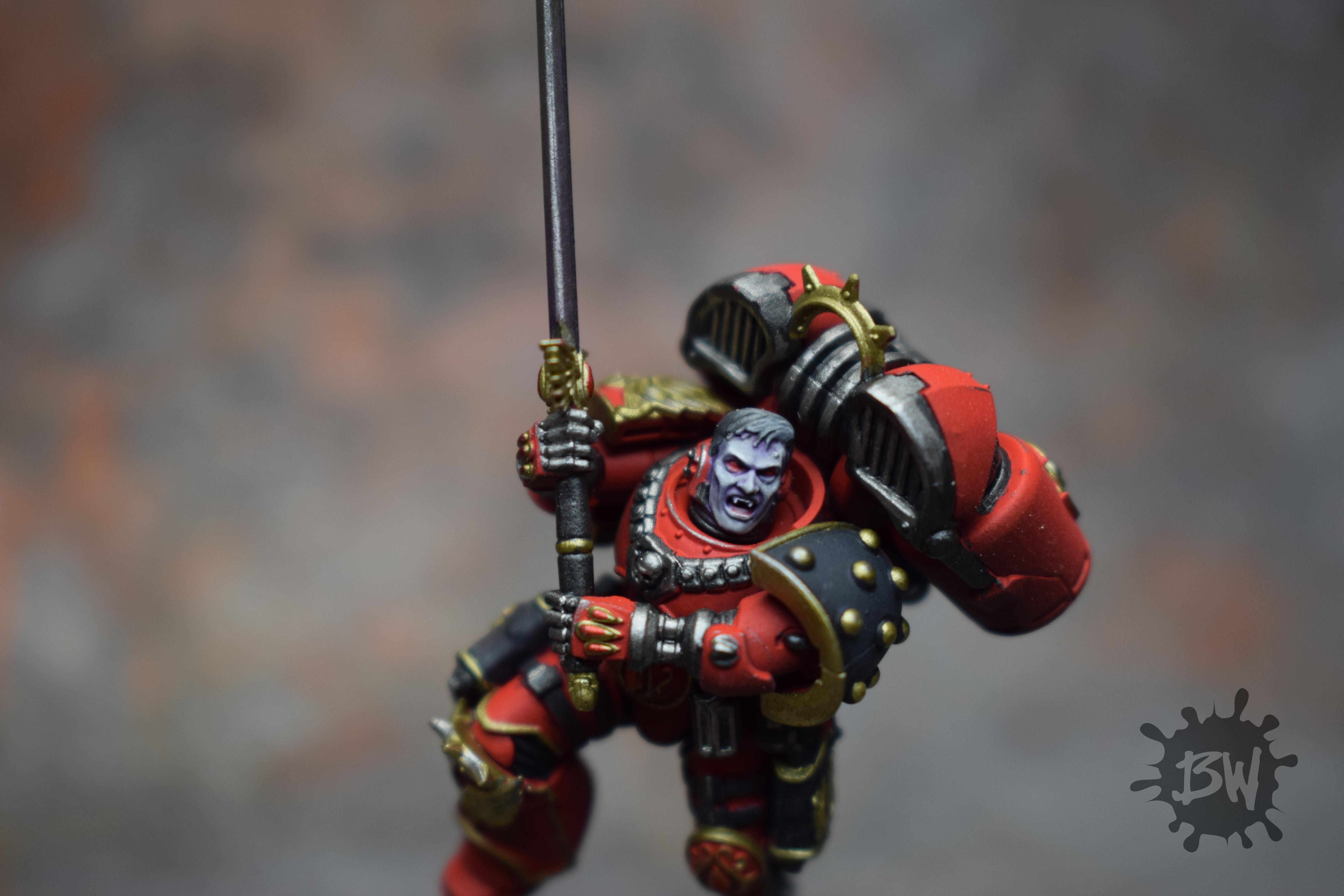 Games Workshop Warhammer 40k - Blood Angels Dominion Zephon - Figurine En Plastique à Assembler Et Peindre - Échelle 40 Mm - Fournie Avec Base Ronde Citadel