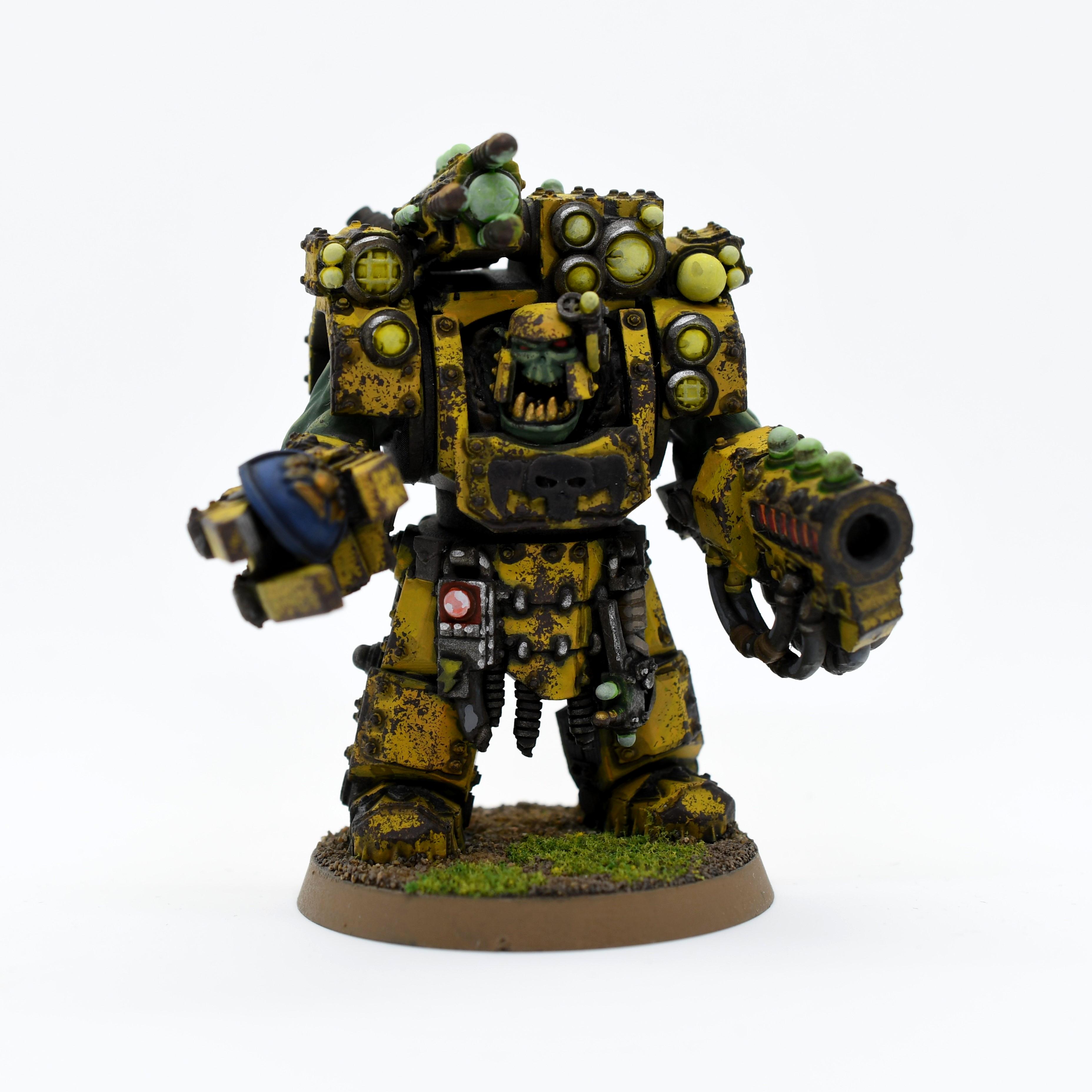 Bad Moons, Orks, Ork Big Mek in Mega Armour - Ork Big Mek in